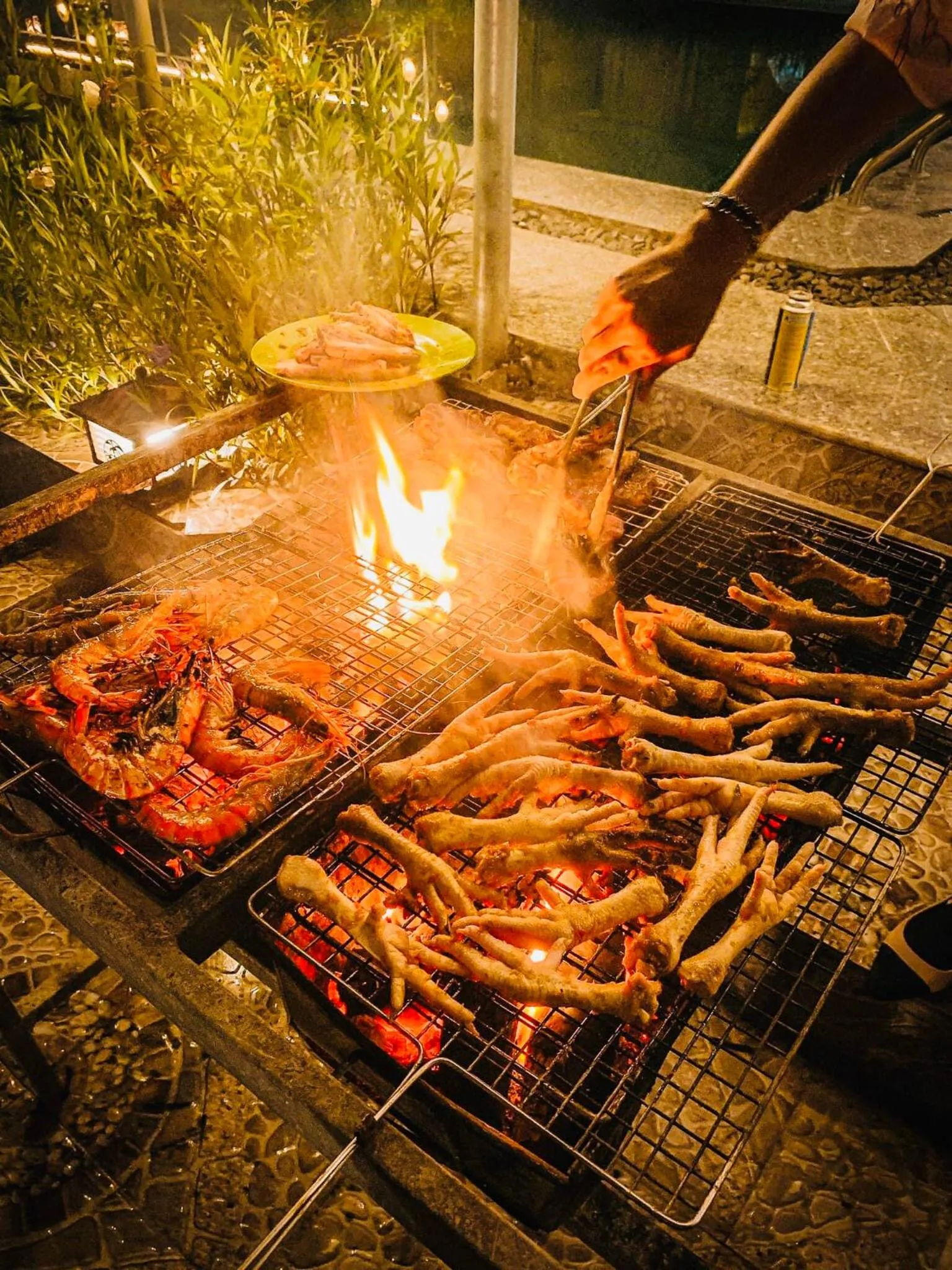 Food and drinks in Tam Coc Valley Bung