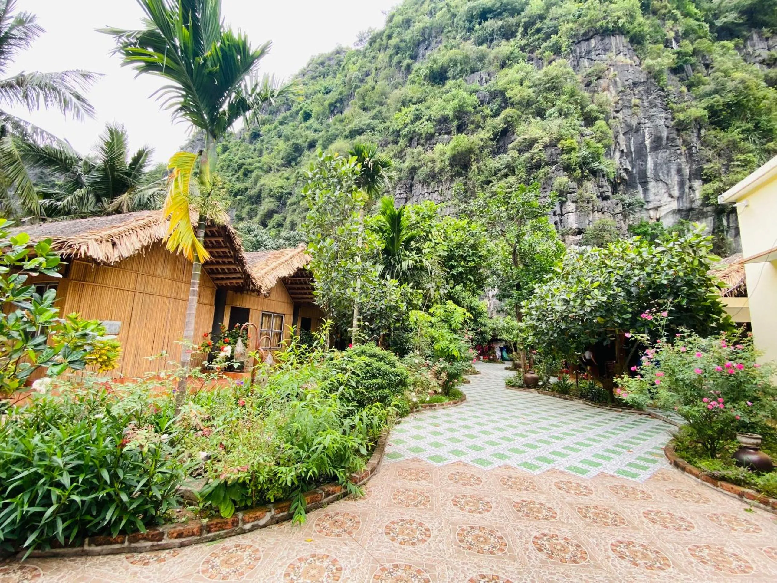 Natural landscape in Tam Coc Valley Bung
