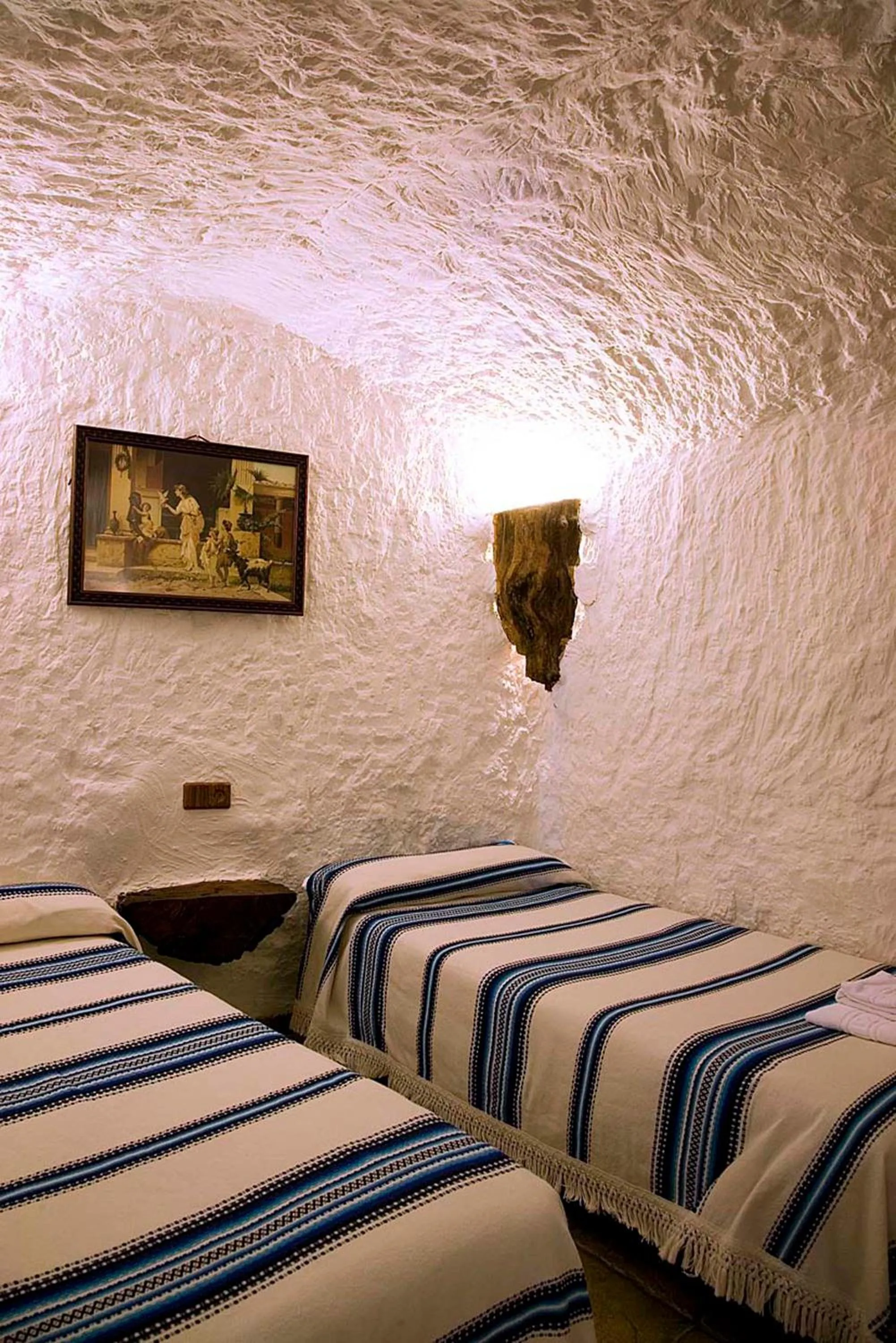 Decorative detail, Bed in Cuevas La Atalaya