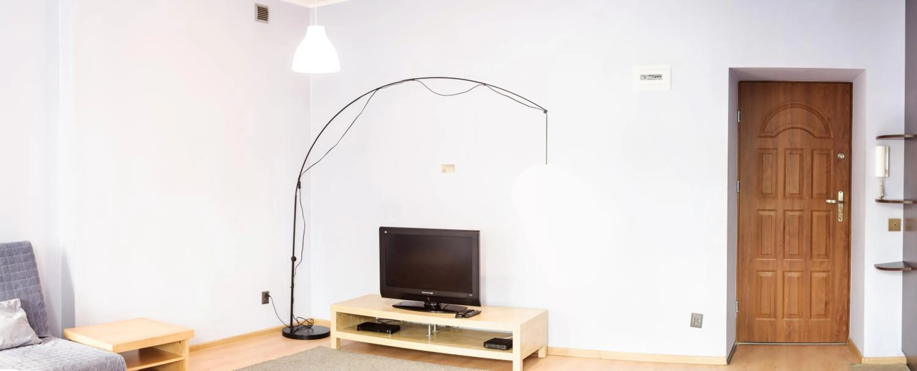 TV and multimedia in Marszałkowska Apartment