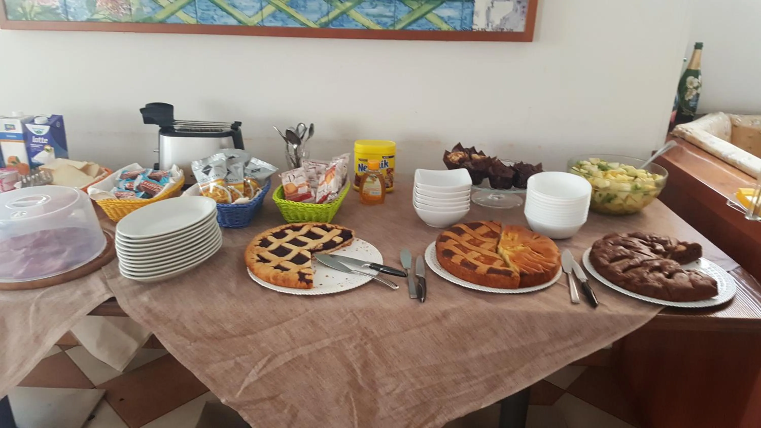 Continental breakfast in Locanda Sant'Antonio de foris