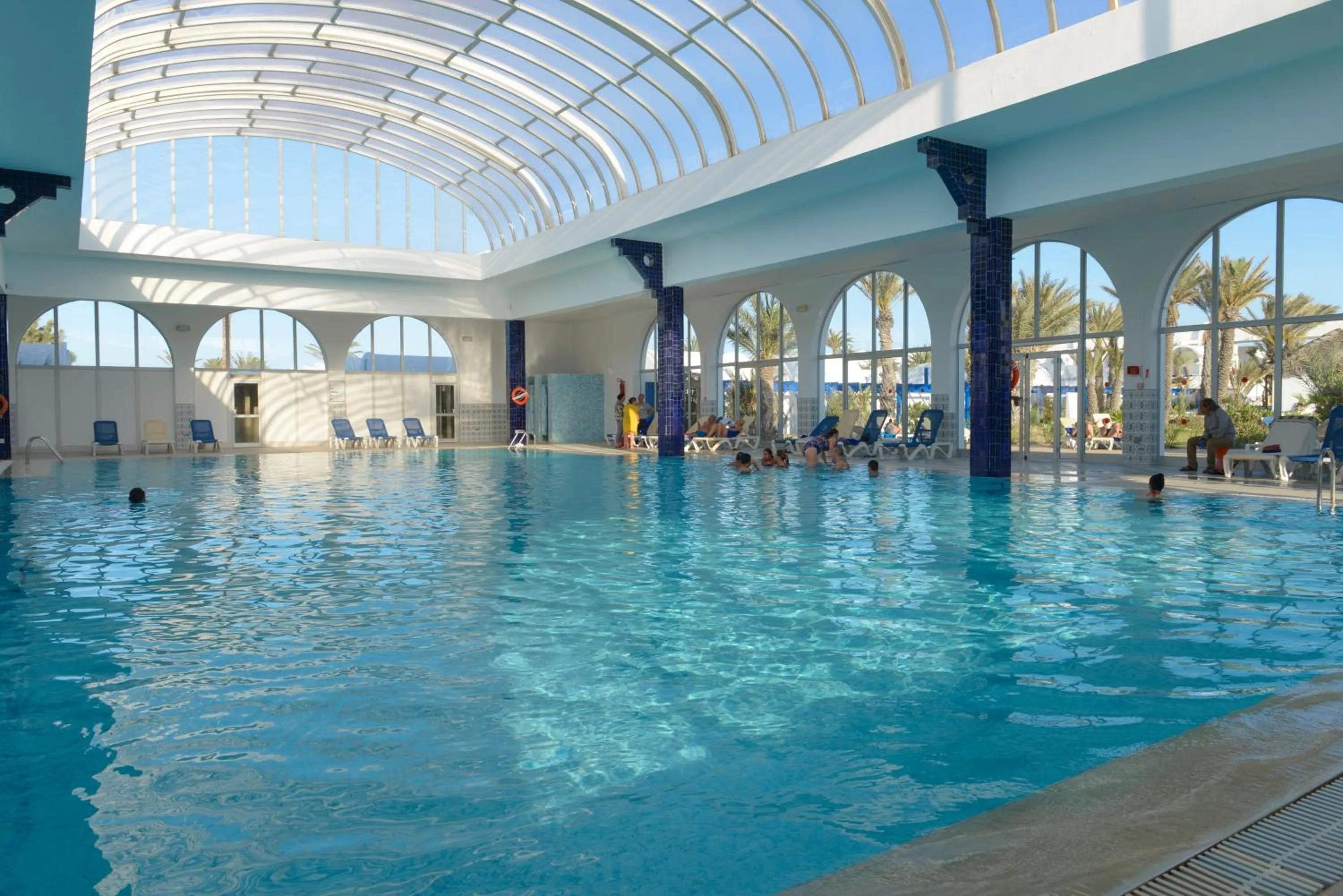 Swimming pool in Monarque Dar Jerba Narjess- Family Only