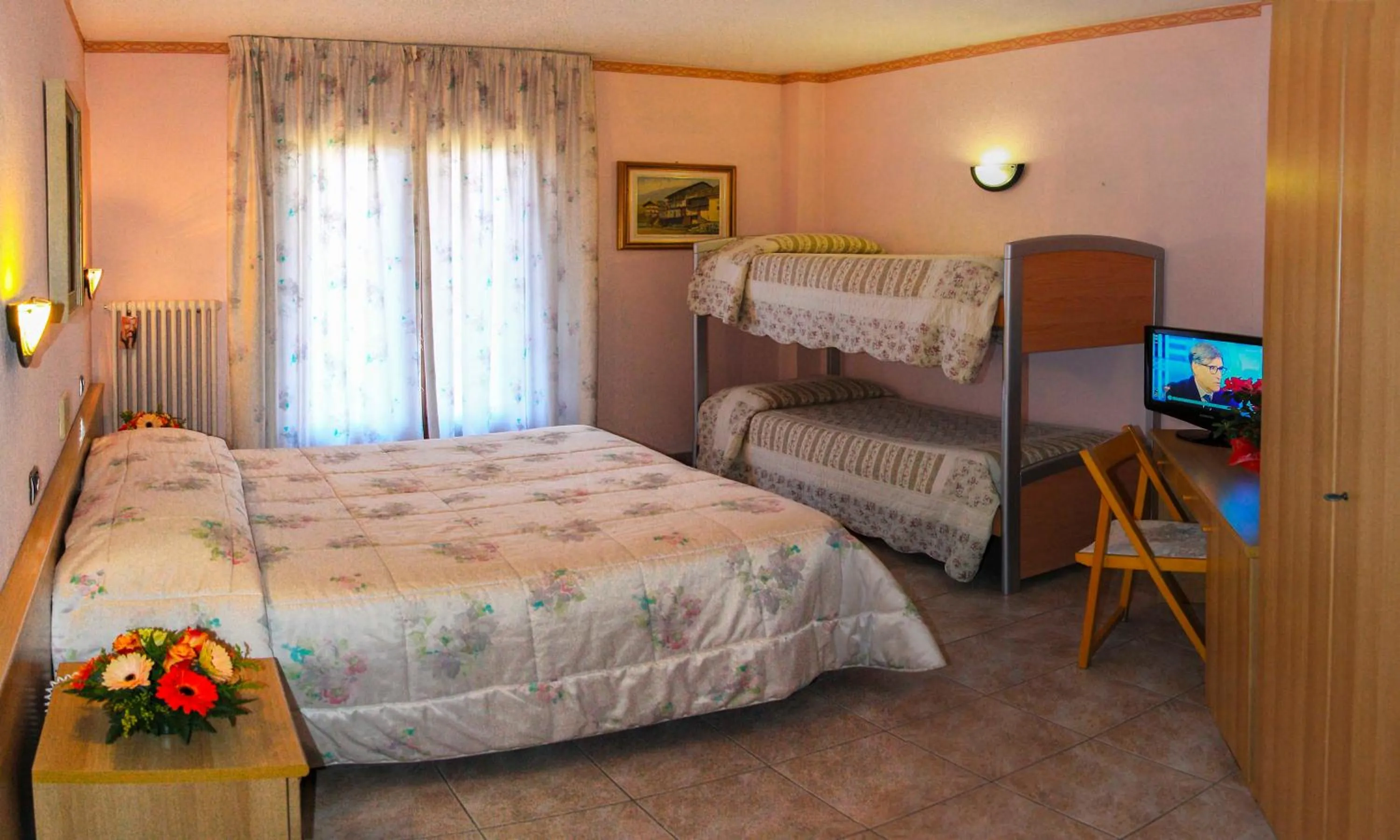 Bed in Hotel Les Saisons