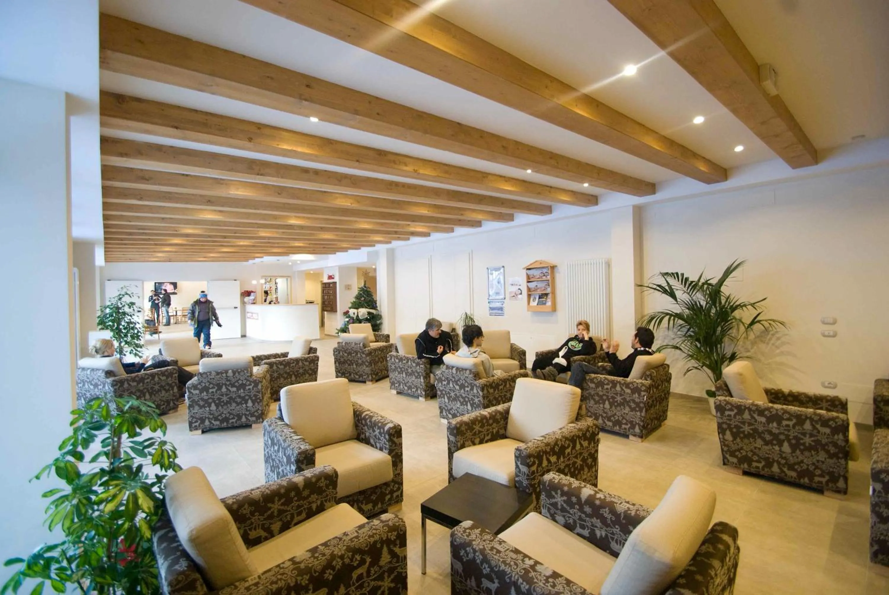 Lobby or reception in Hotel Polsa