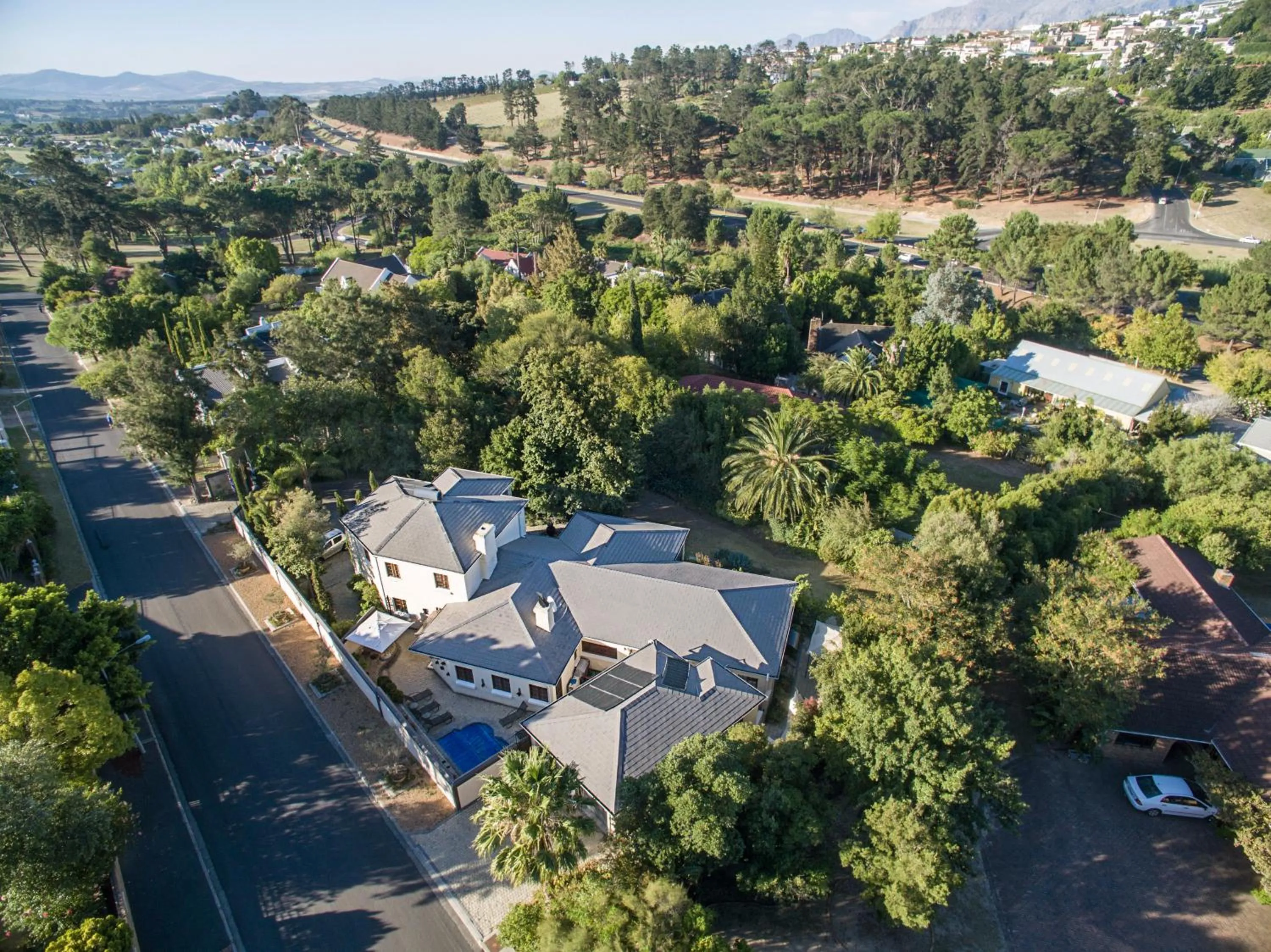 Bird's eye view in Blaauwheim Guest House