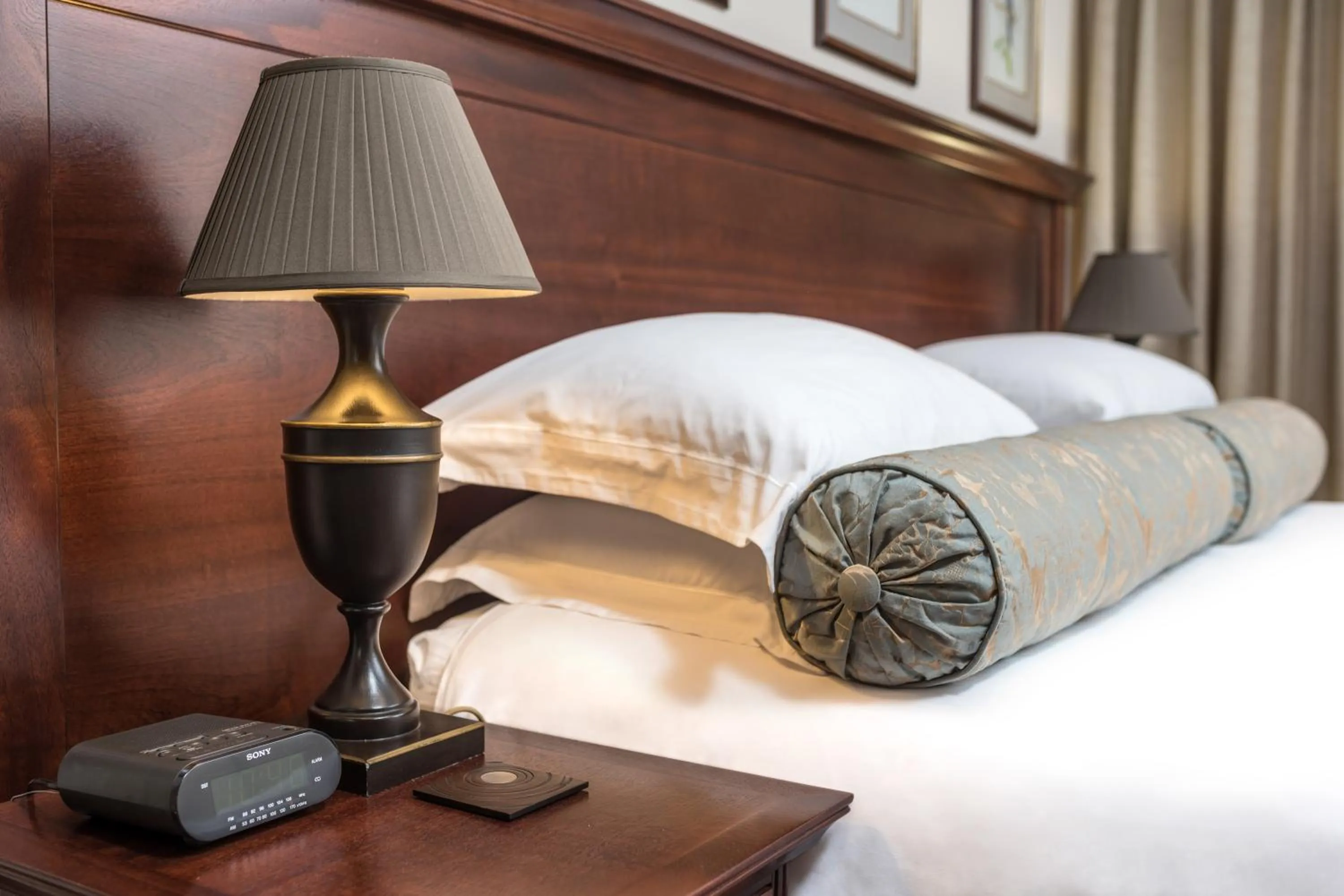 Decorative detail, Bed in Blaauwheim Guest House