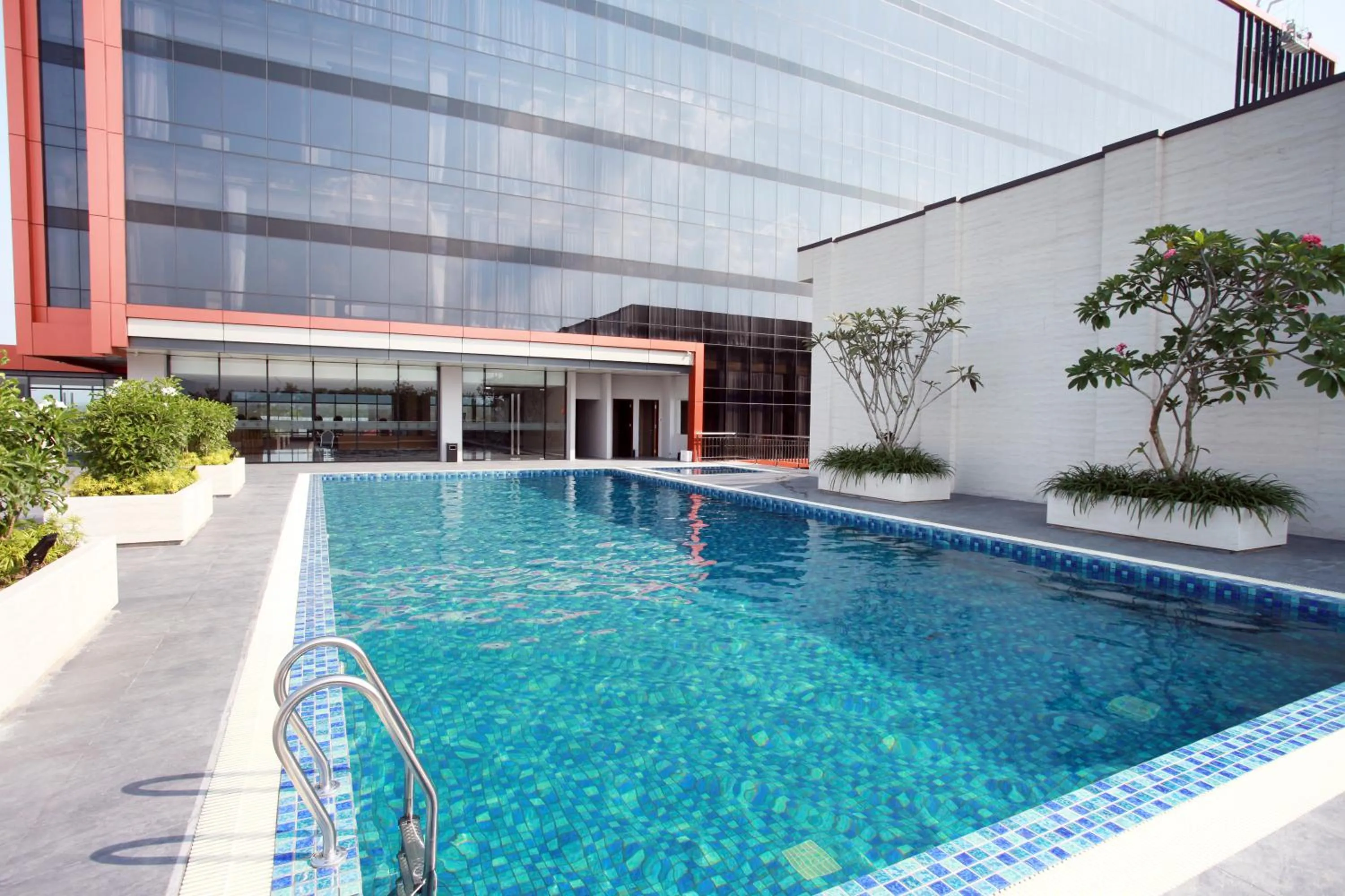 Swimming pool in Grand Karlita Hotel Purwokerto