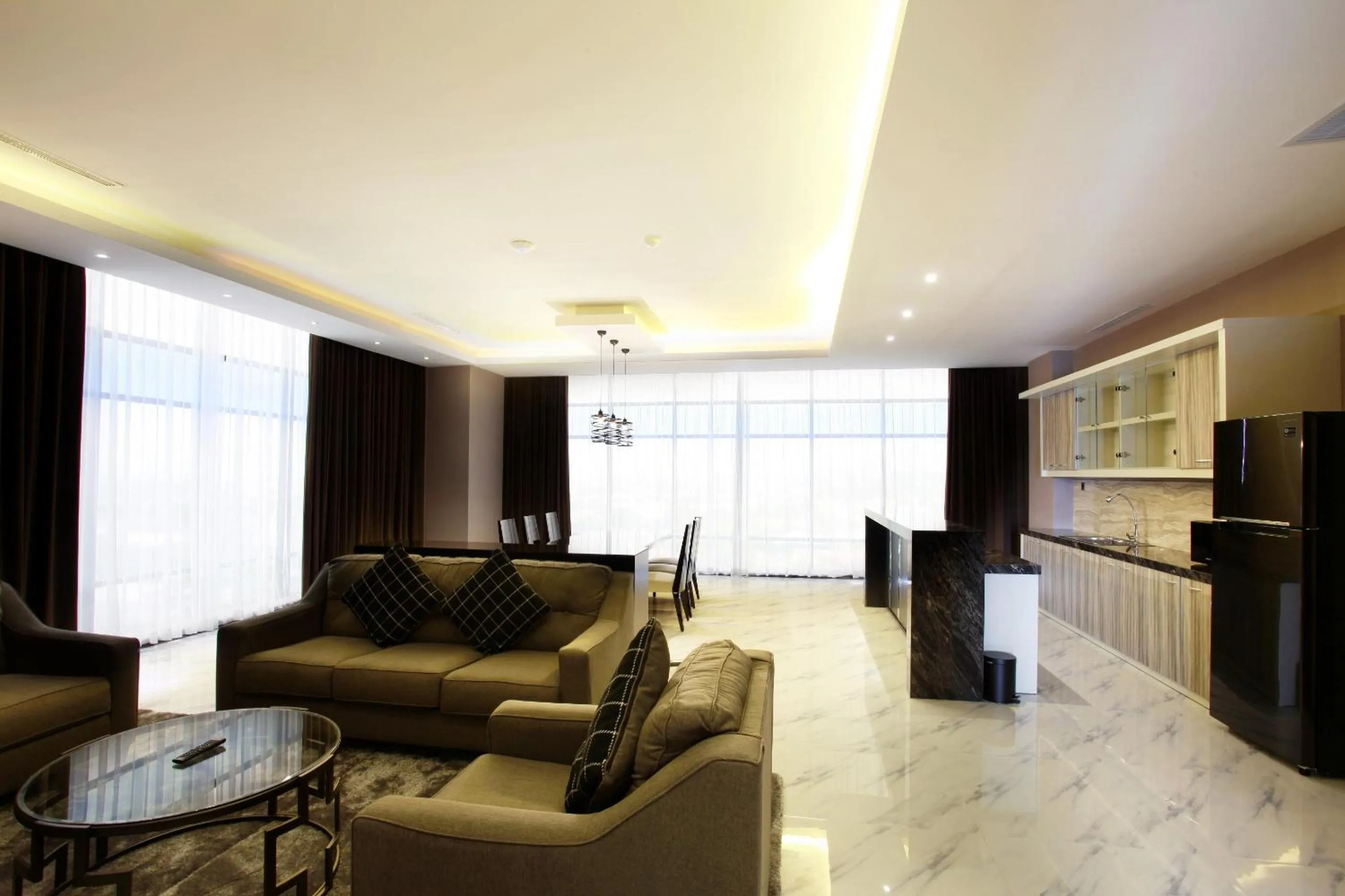 Living room in Grand Karlita Hotel Purwokerto