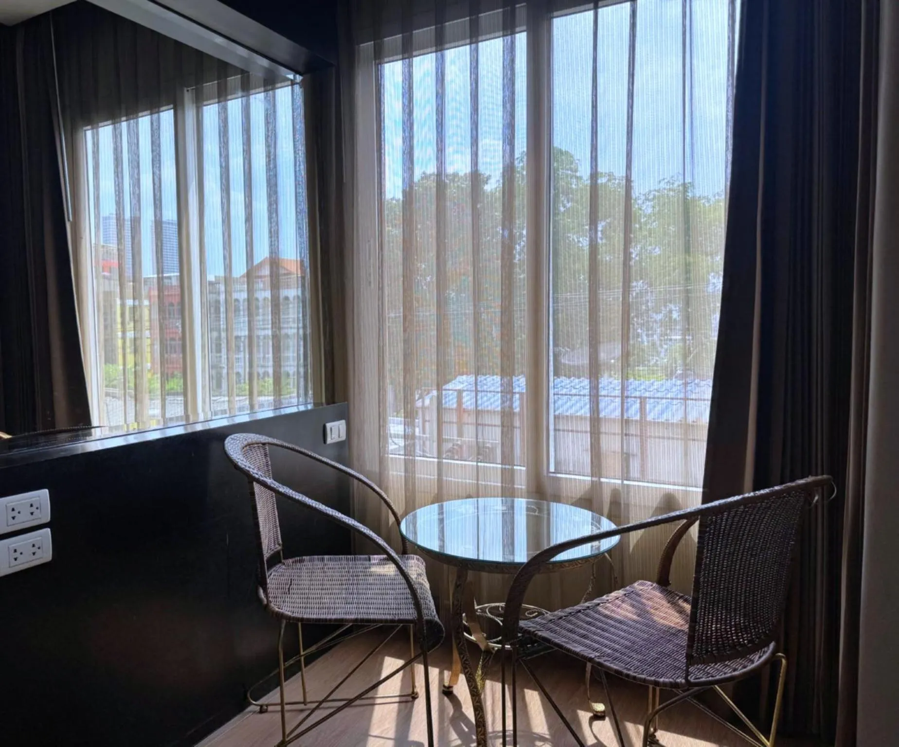 Seating area in The Sunreno Hotel Bangkok