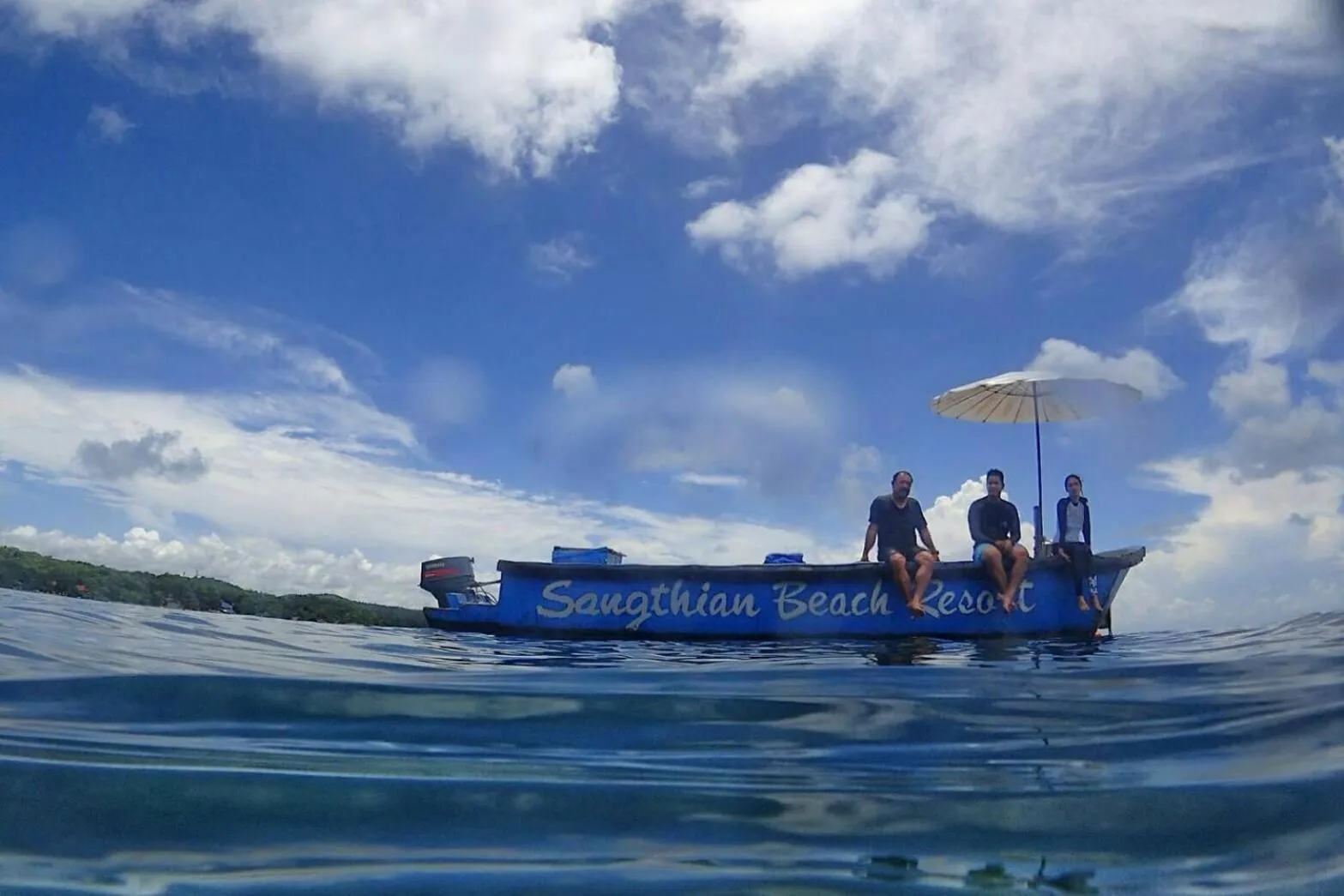 Off site in Sangthian Beach Resort