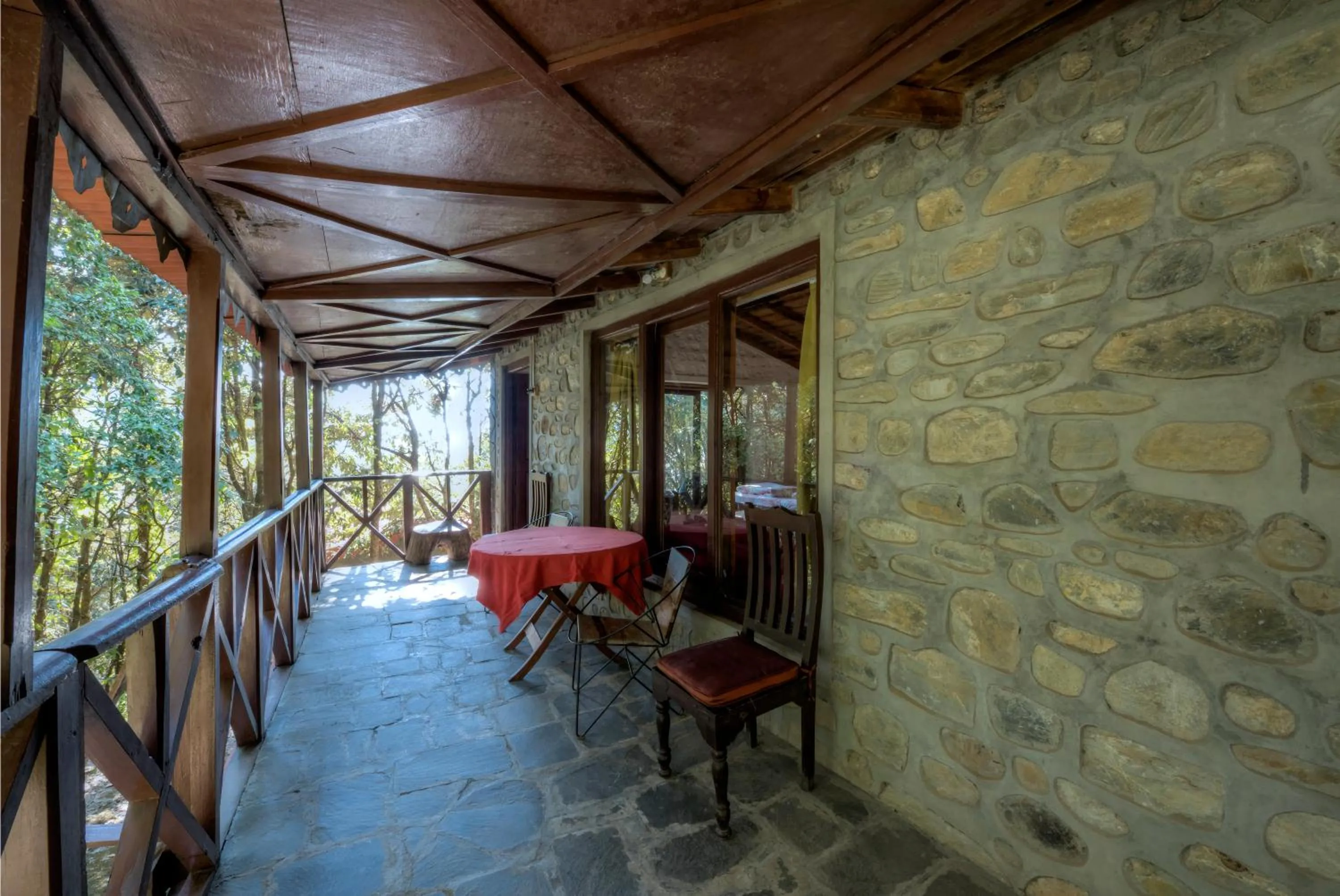 Balcony/Terrace in Jungle Lore Birding Lodge