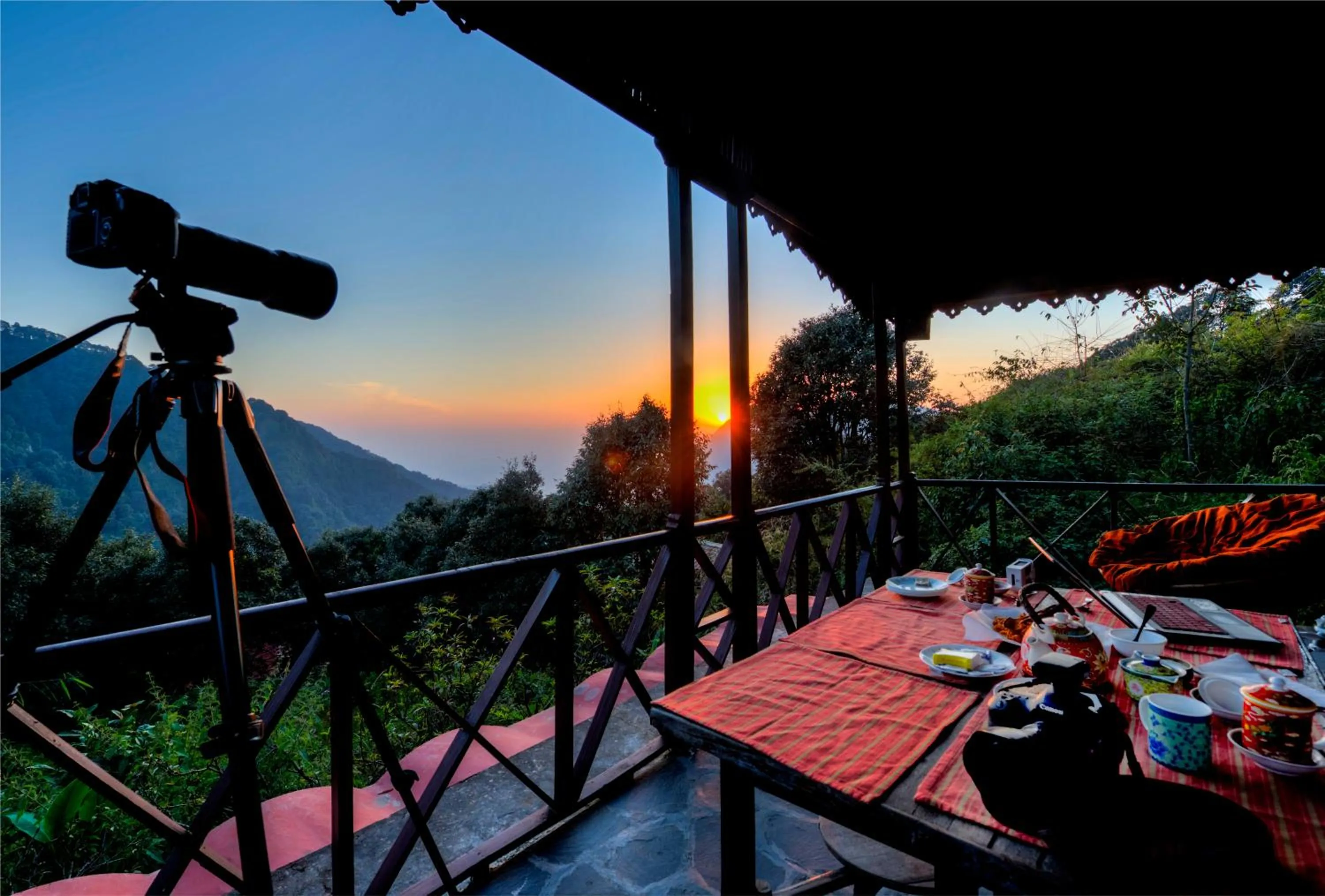 Balcony/Terrace in Jungle Lore Birding Lodge