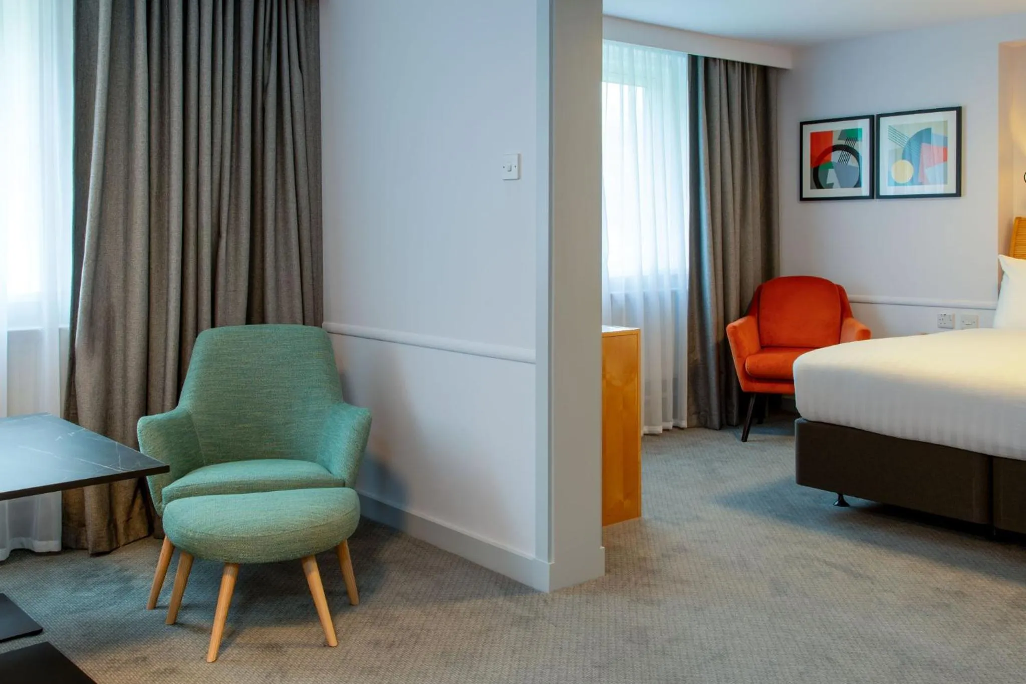Photo of the whole room, Bed in Holiday Inn Bristol Filton by IHG