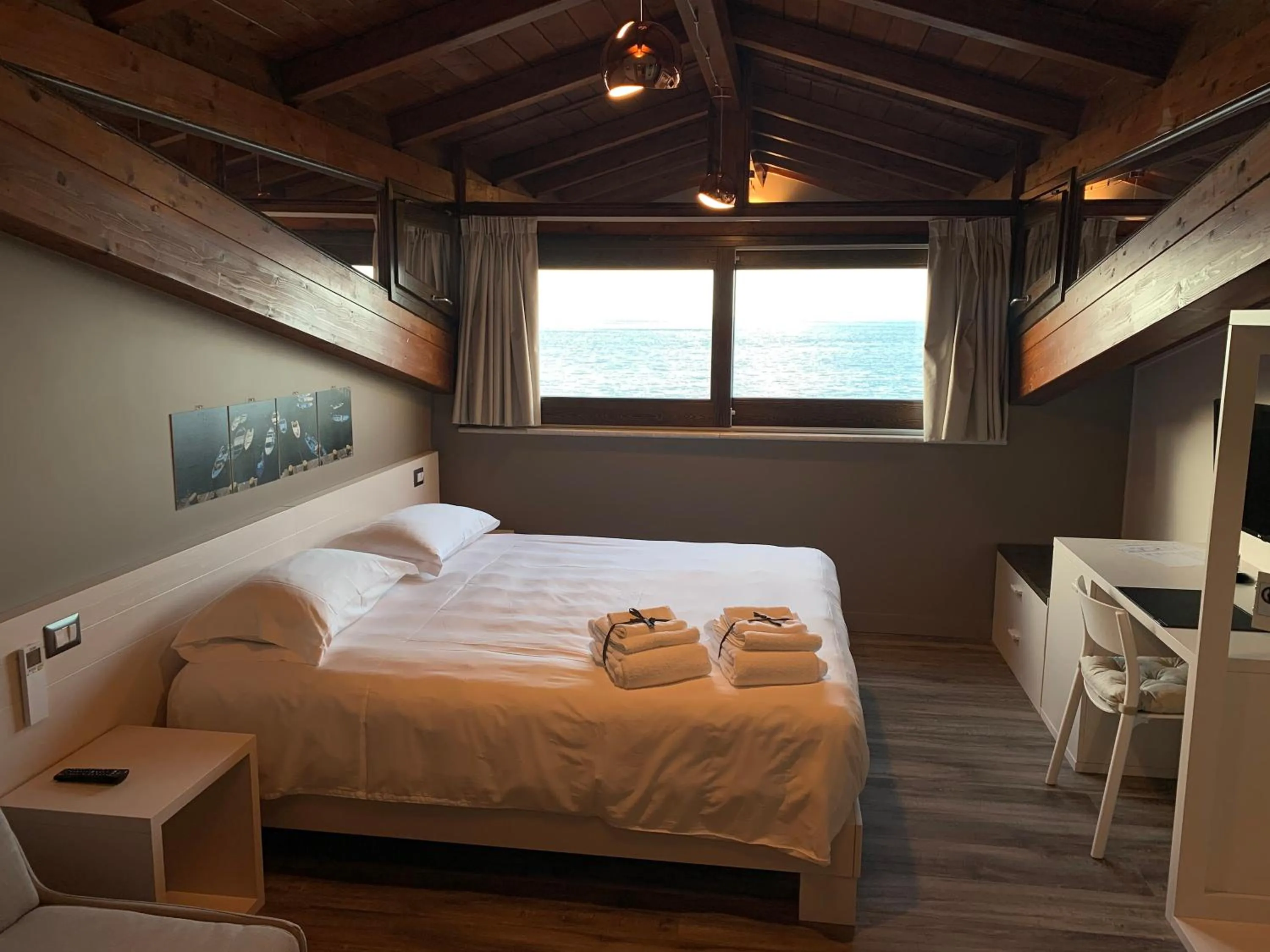 Bed in Il Casato Deluxe Rooms