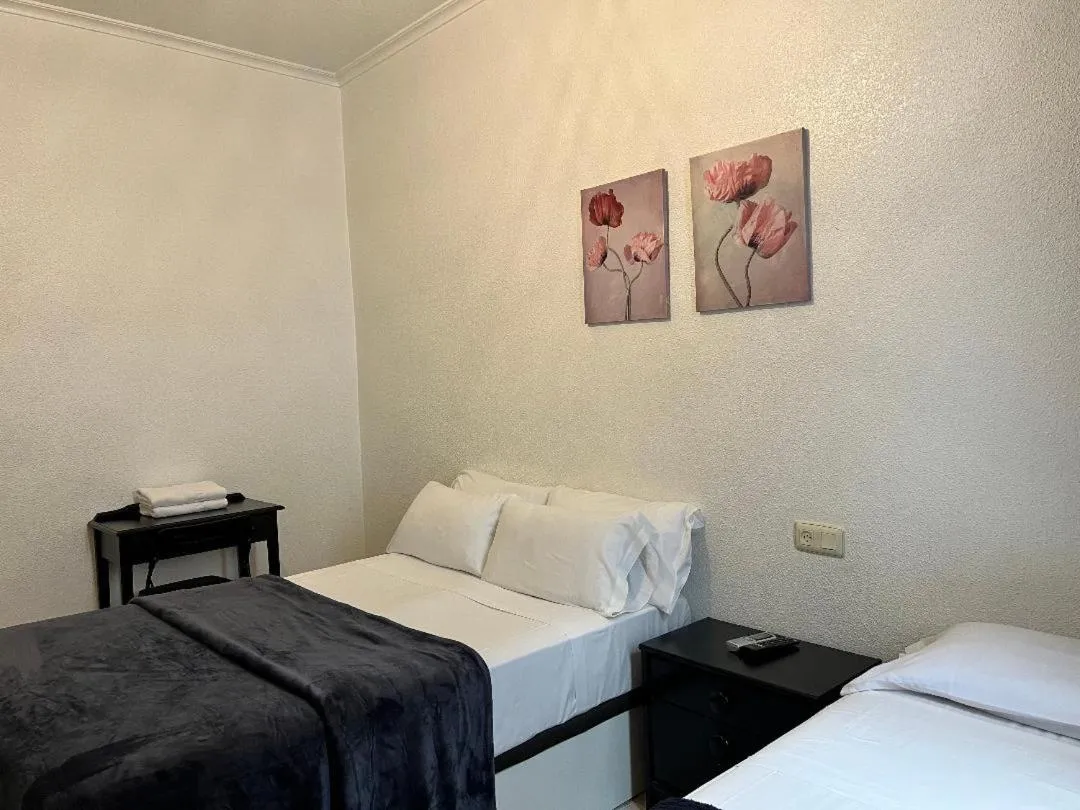 Bed in Hostal Palacios Fuencarral