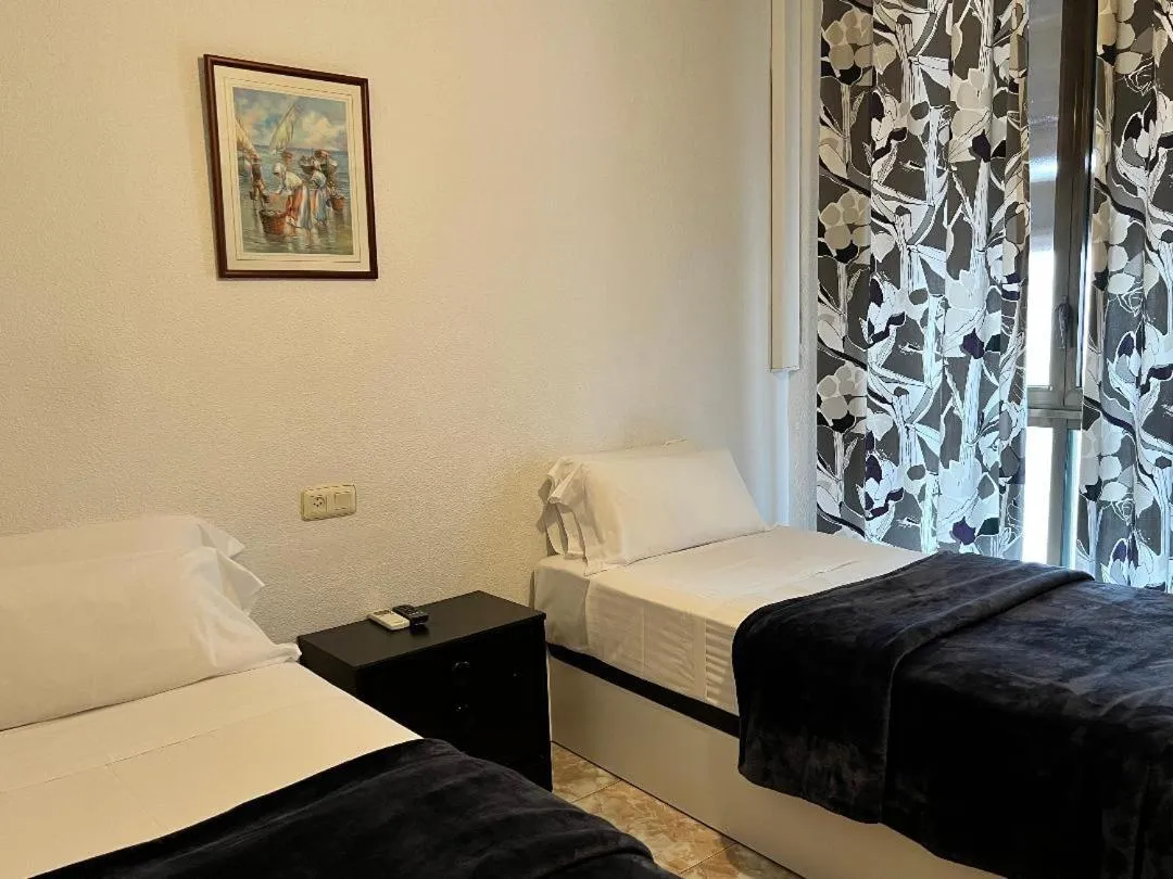 Bed in Hostal Palacios Fuencarral