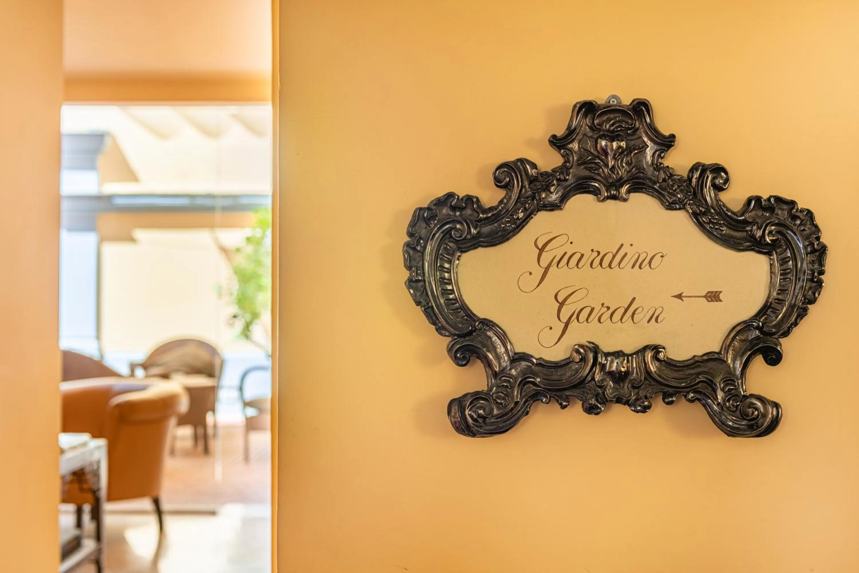 Garden in Hotel S. Anna