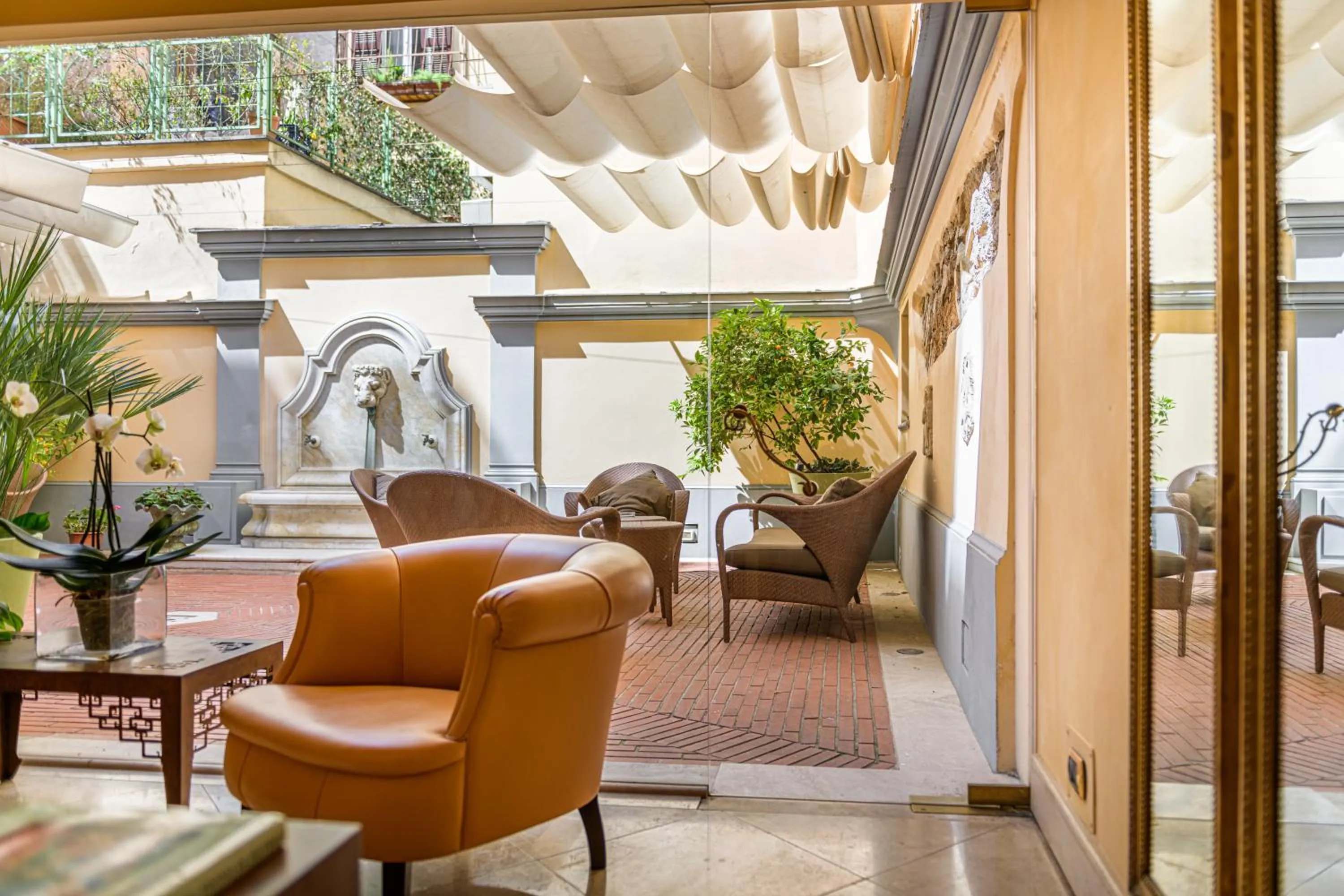 Garden in Hotel S. Anna