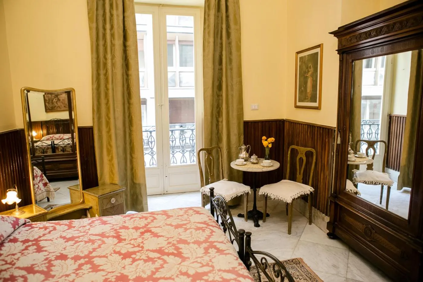 Bed in B&B Santa Caterina