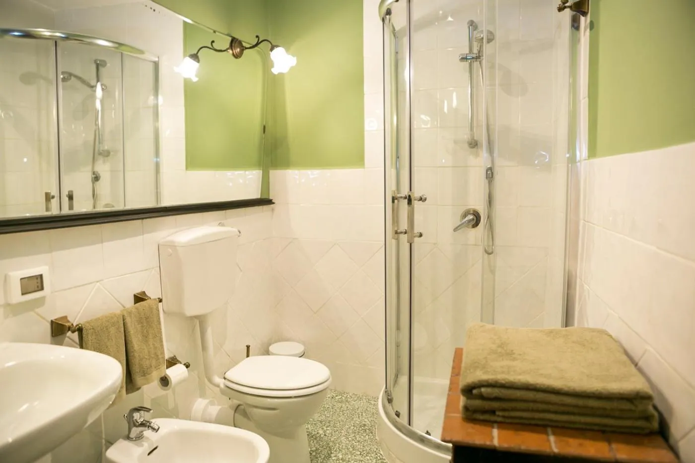 Shower in B&B Santa Caterina