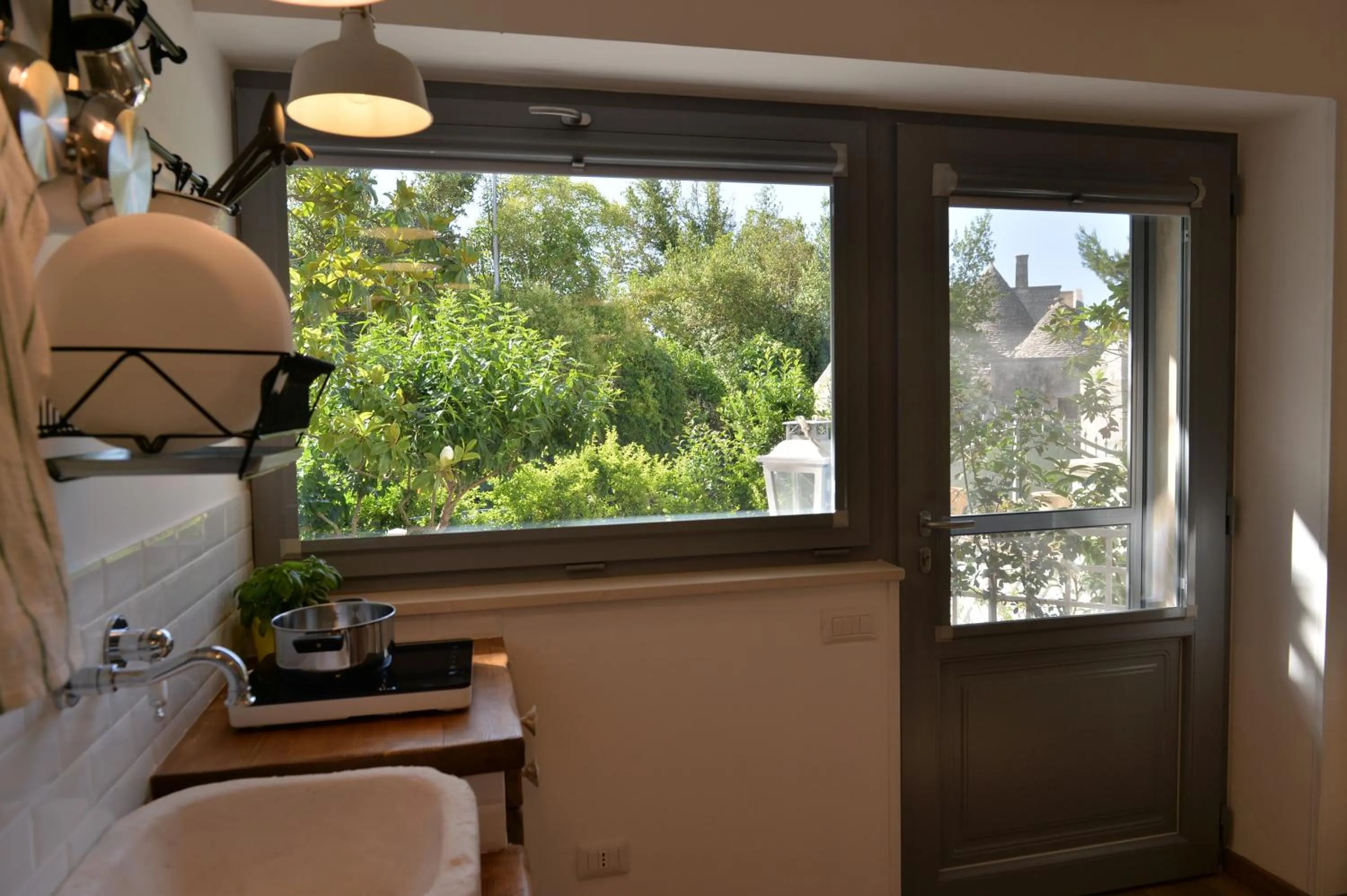 Garden view in Alba dei Trulli