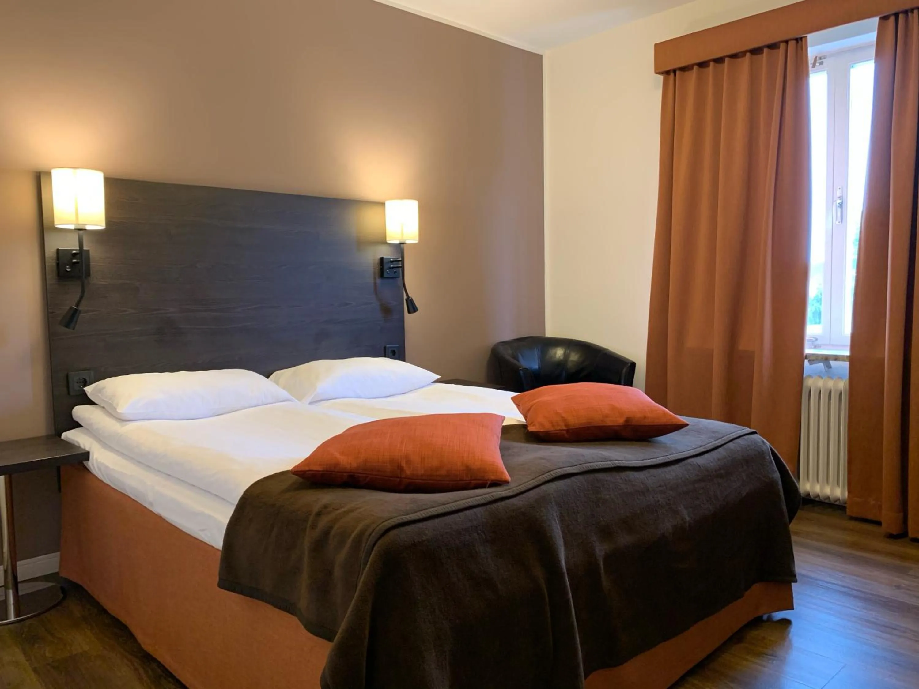 Bedroom, Bed in Slagsta Motell & Wärdshus