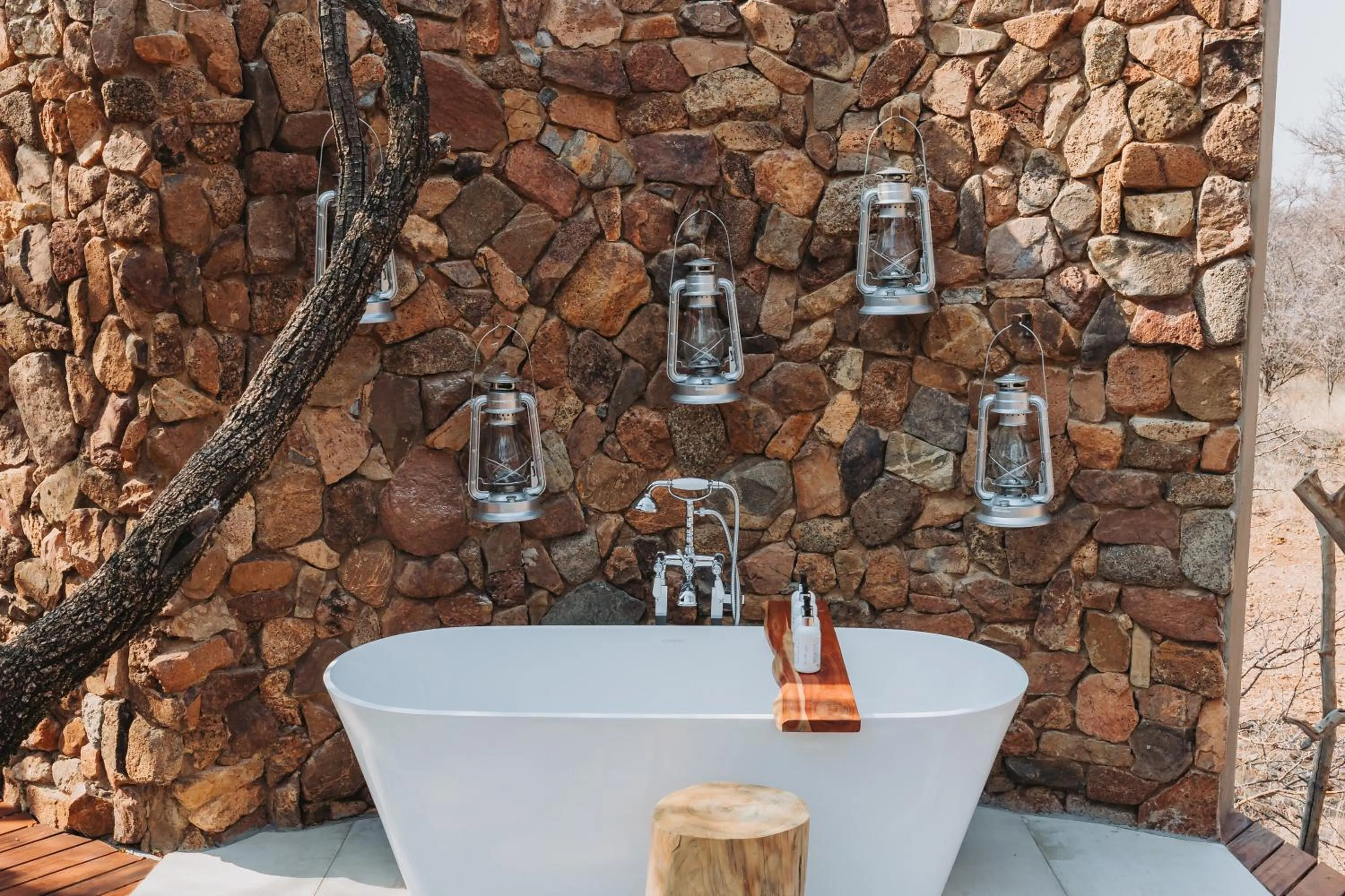 Bathroom in Lush Private Game Lodge
