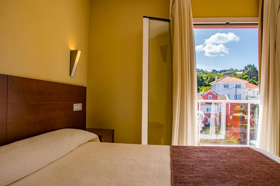 Bed in Hotel Restaurante Loureiro