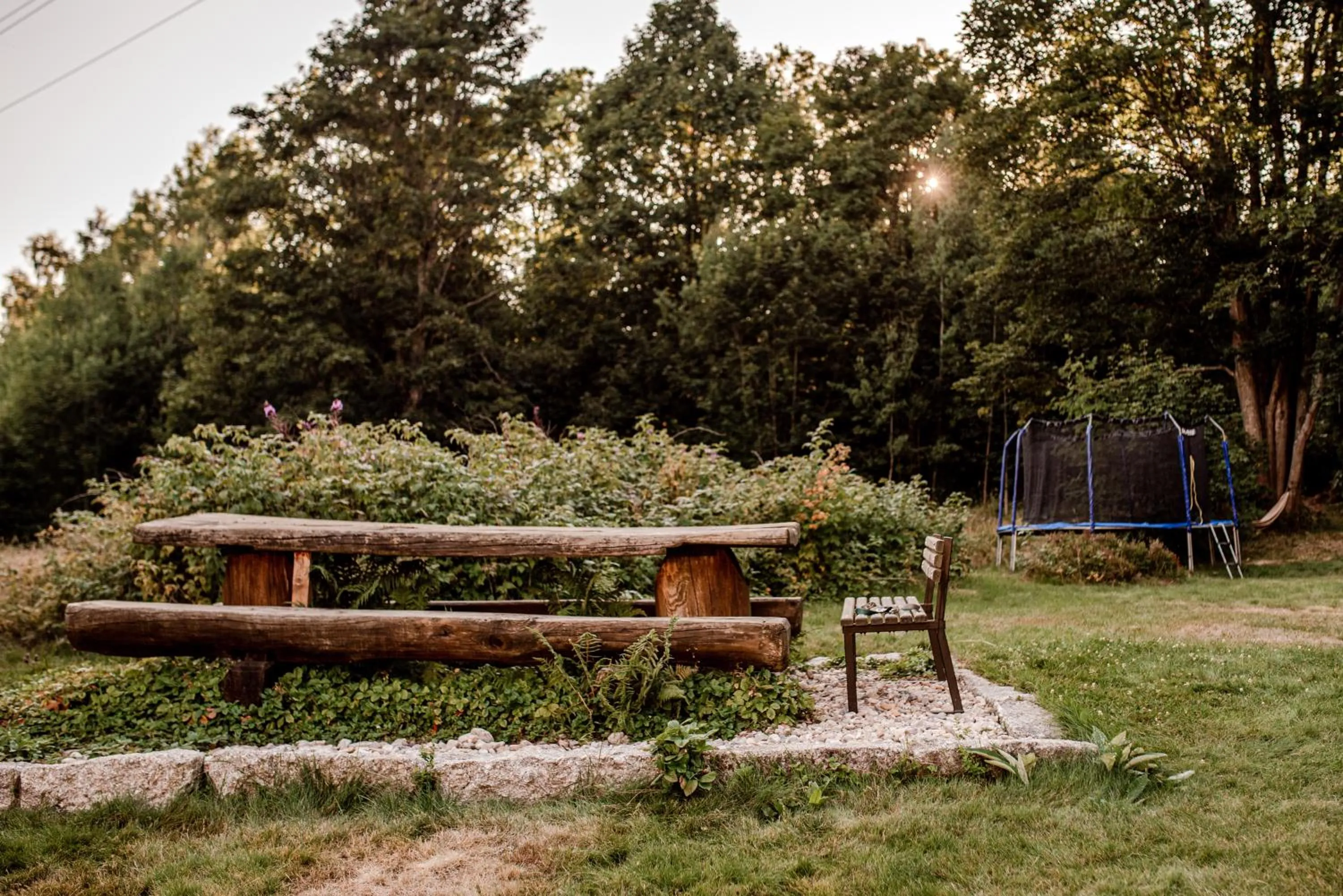 Garden in Pension Styl