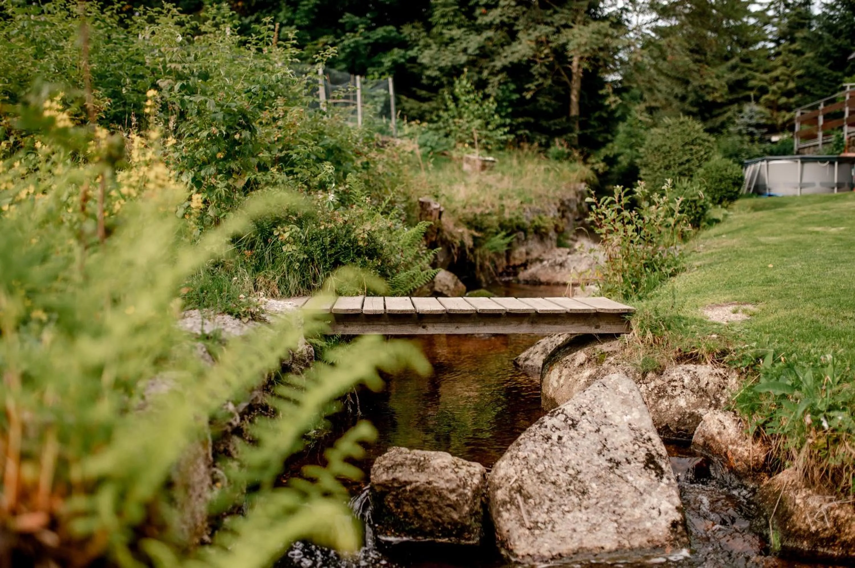 Garden in Pension Styl