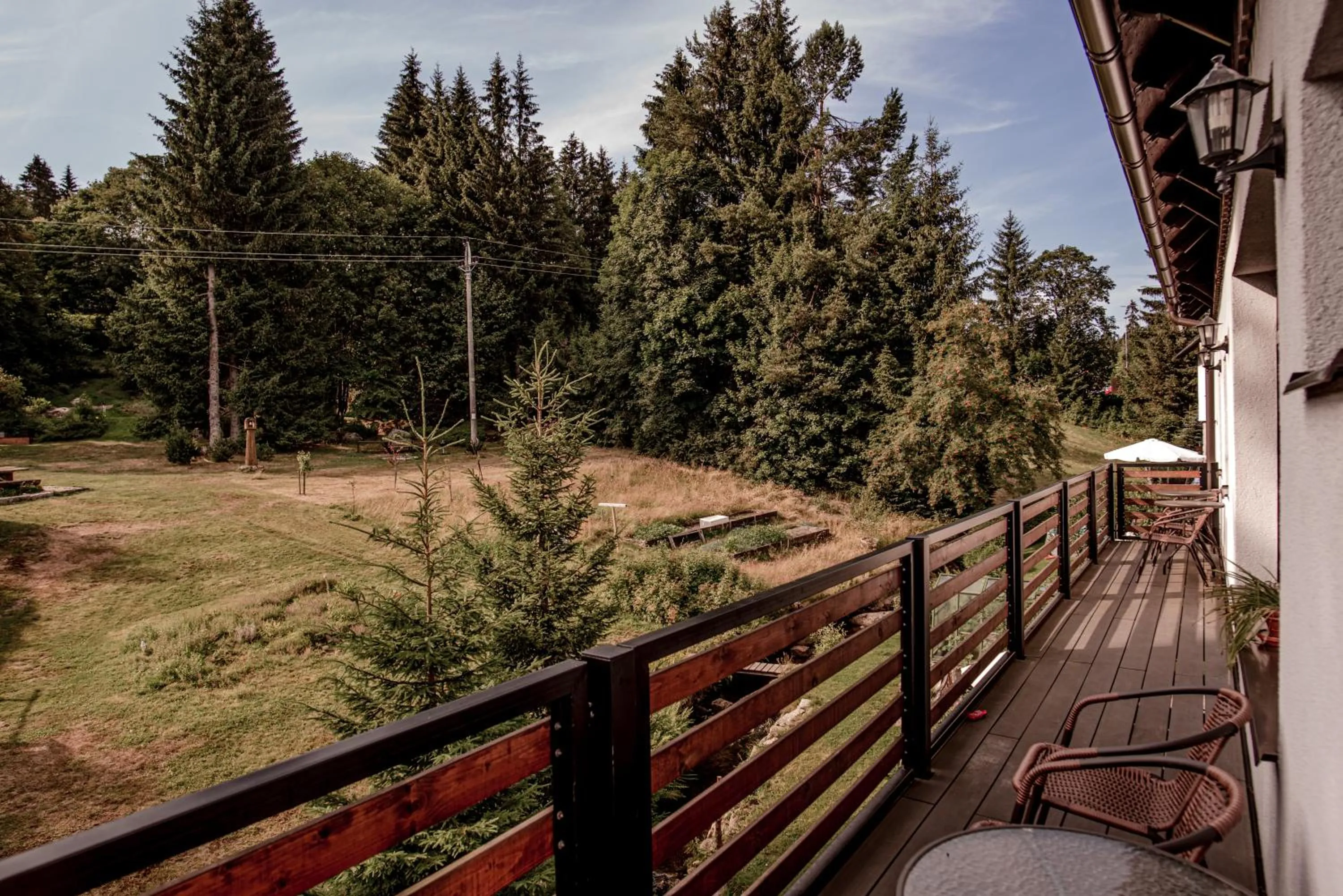 Garden in Pension Styl