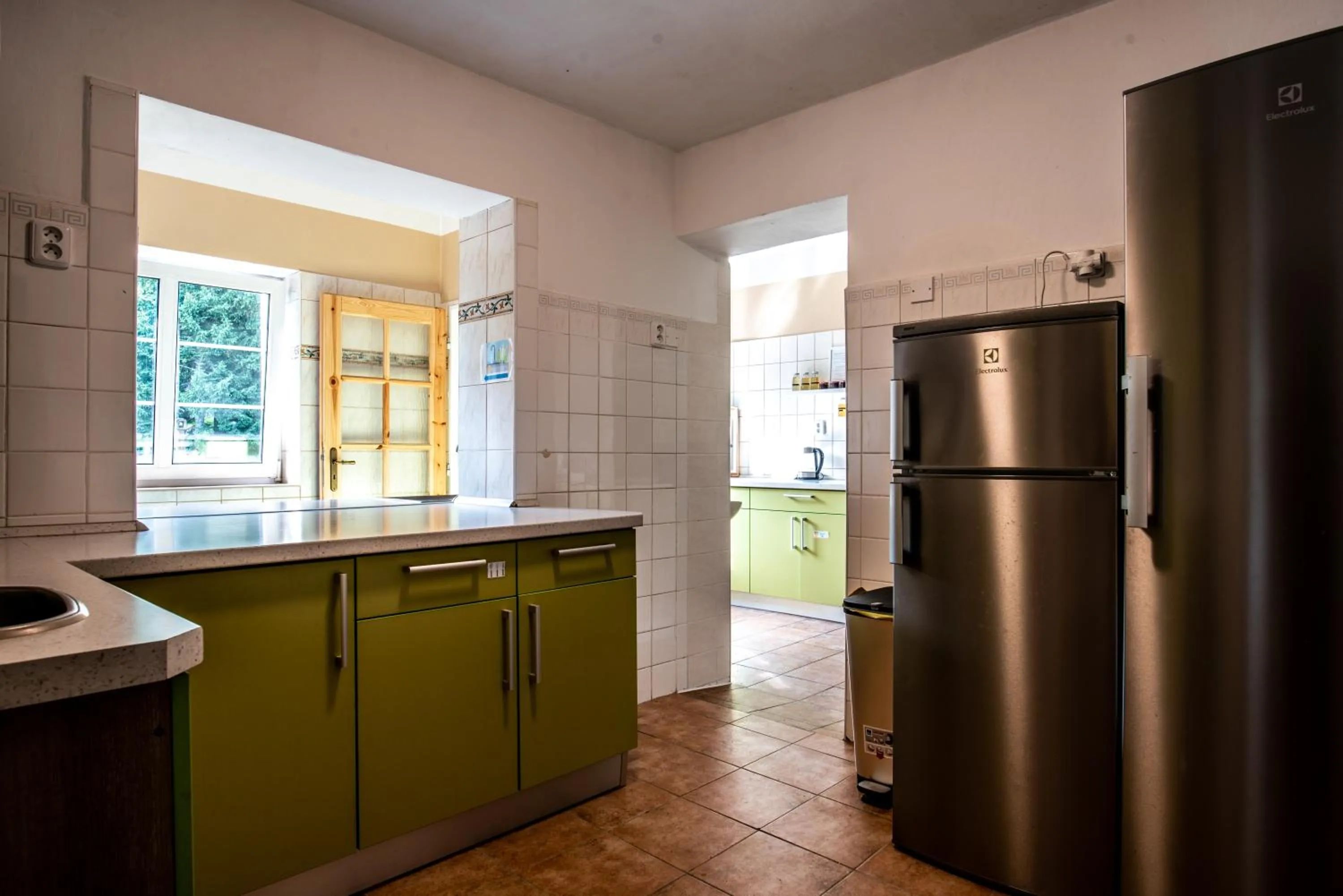 kitchen in Pension Styl