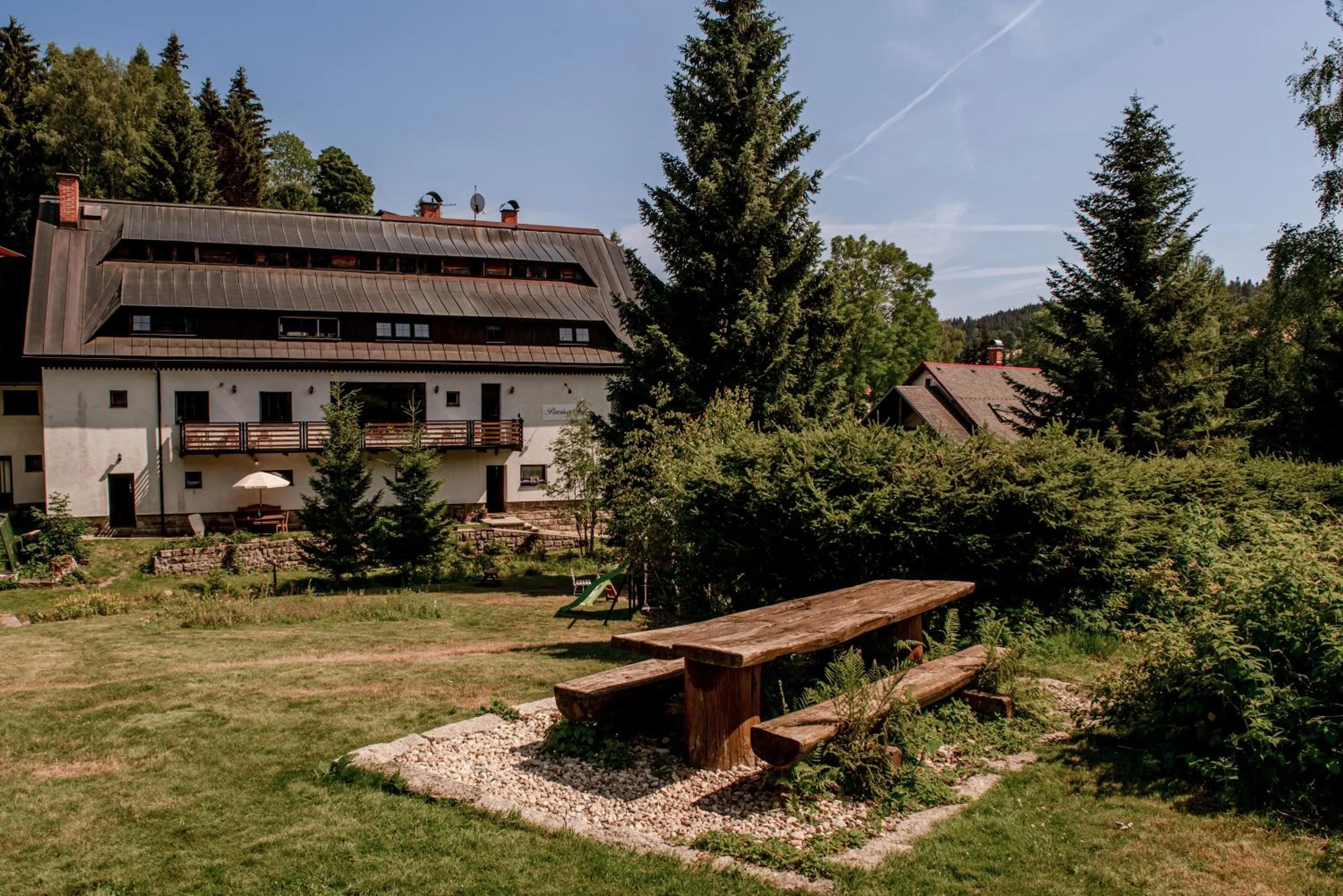 Garden in Pension Styl