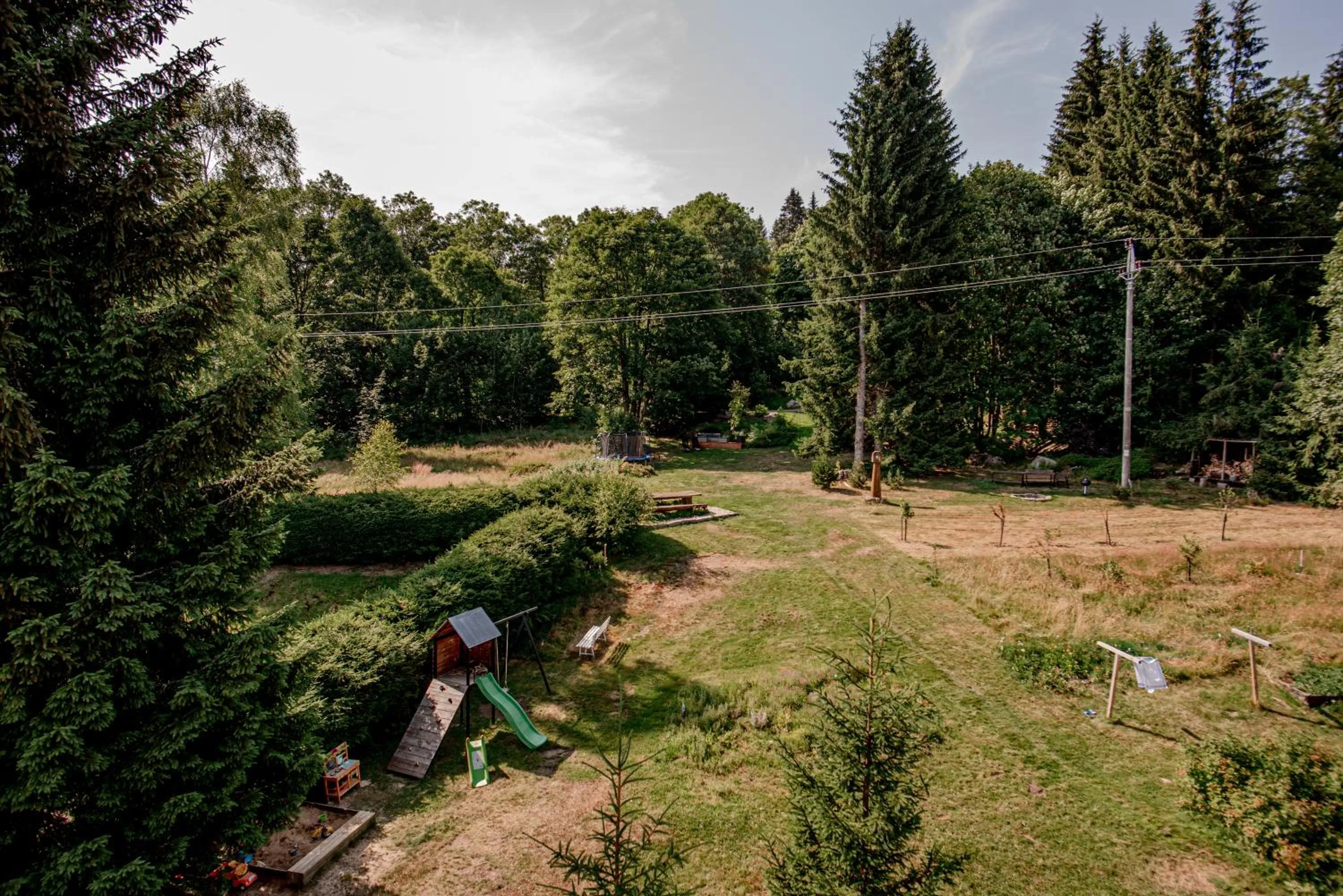 Garden in Pension Styl