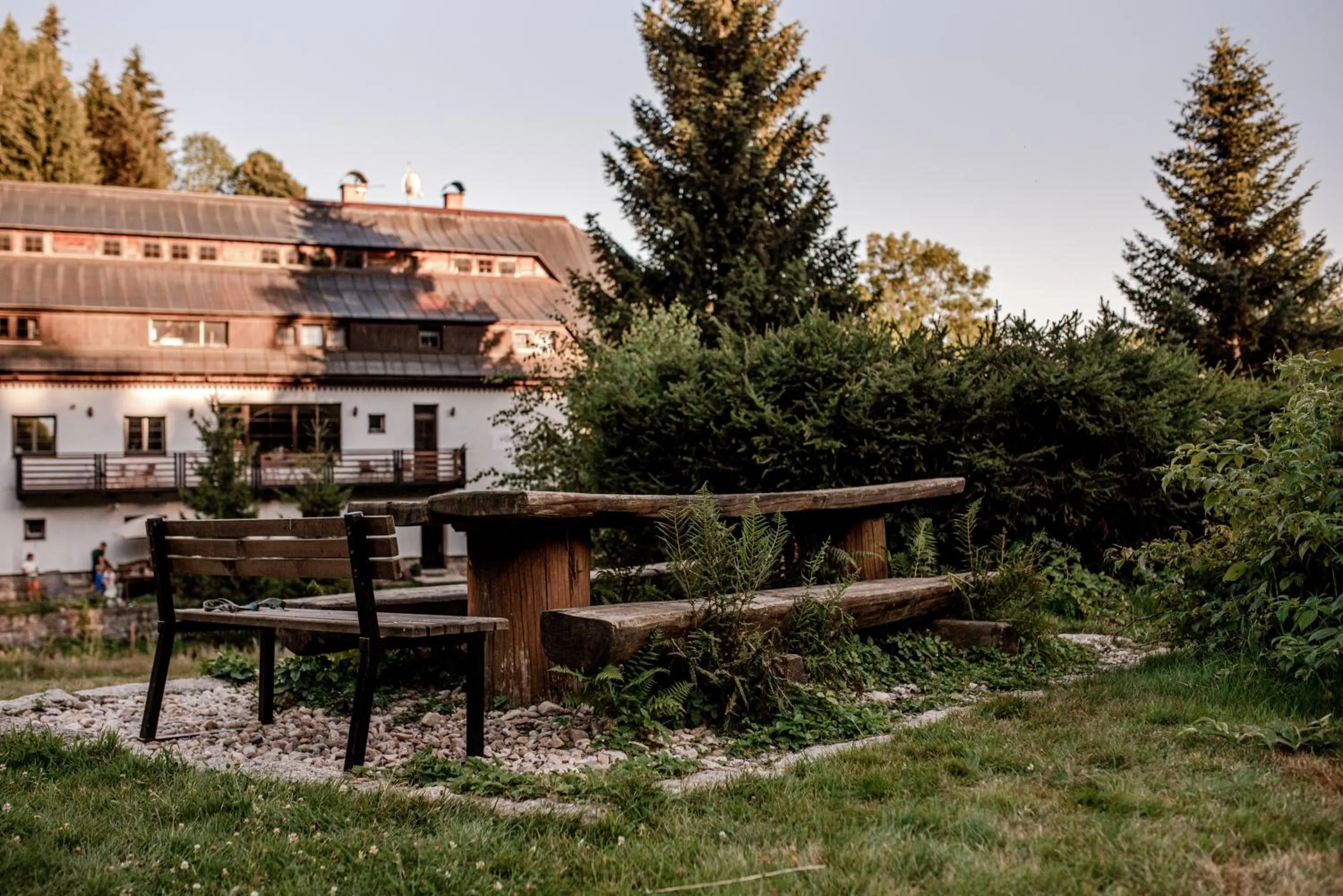 Garden in Pension Styl