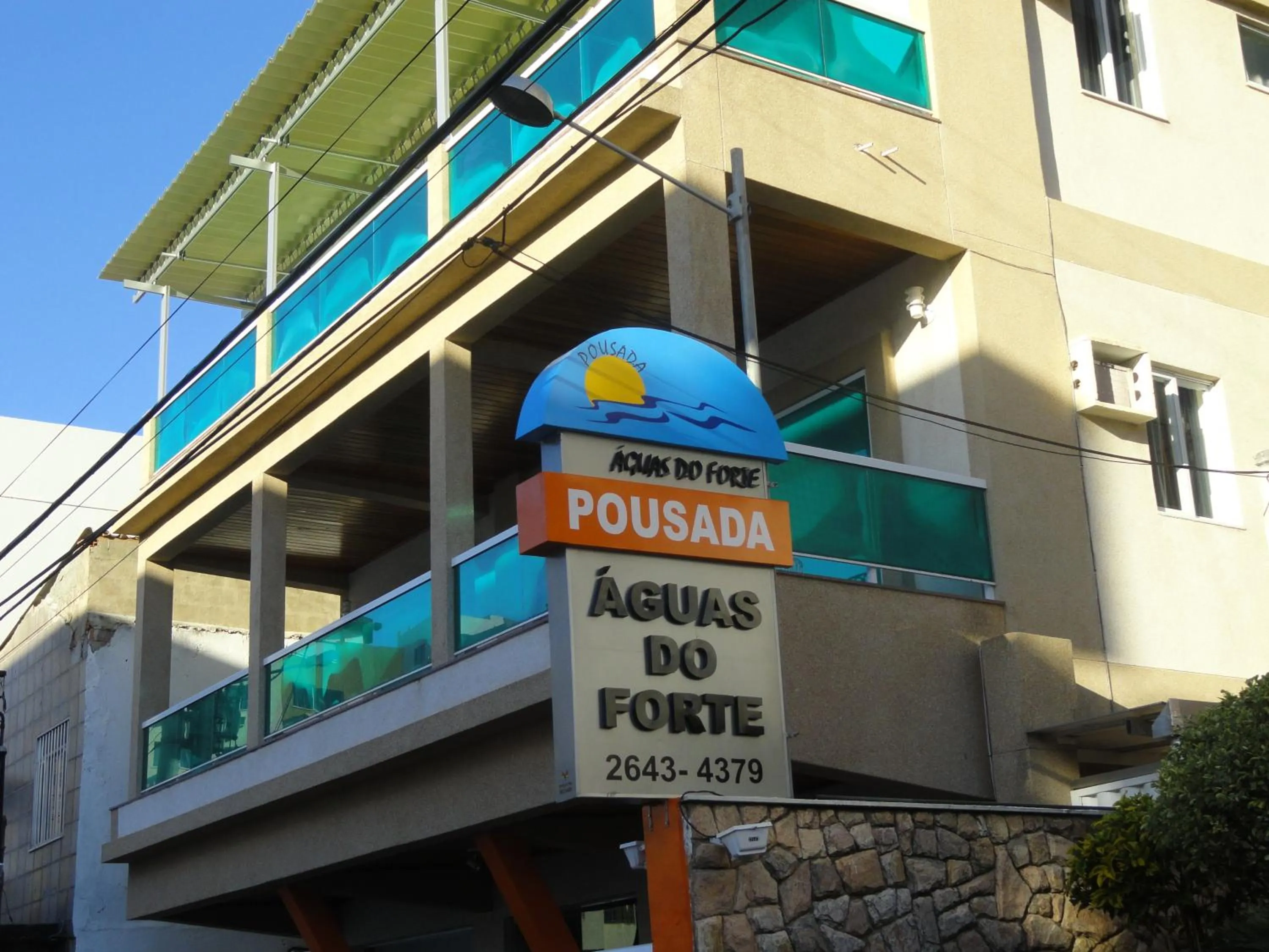 Facade/entrance in Pousada Águas do Forte