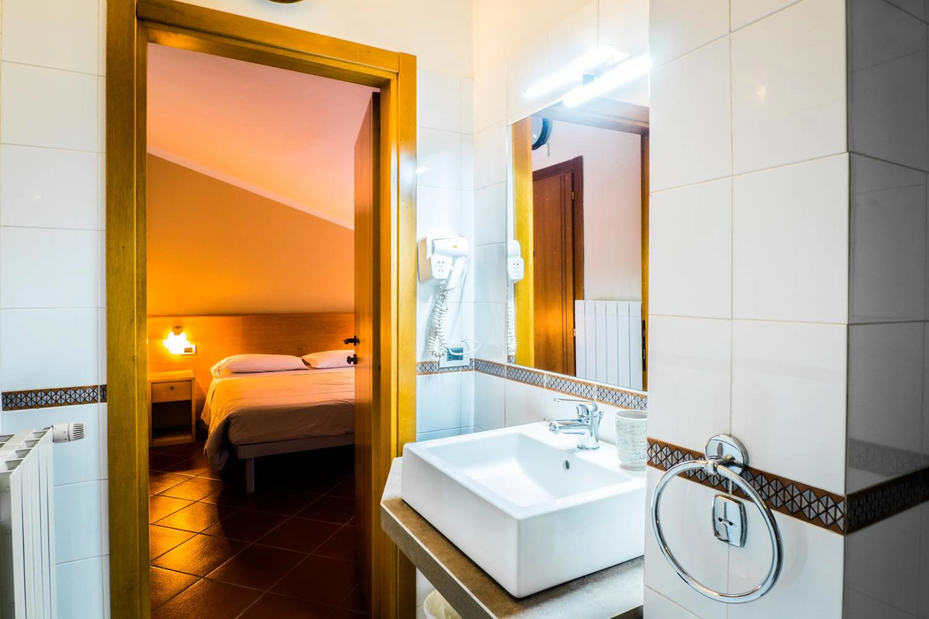 Bathroom, Bed in Al Vecchio Palazzo