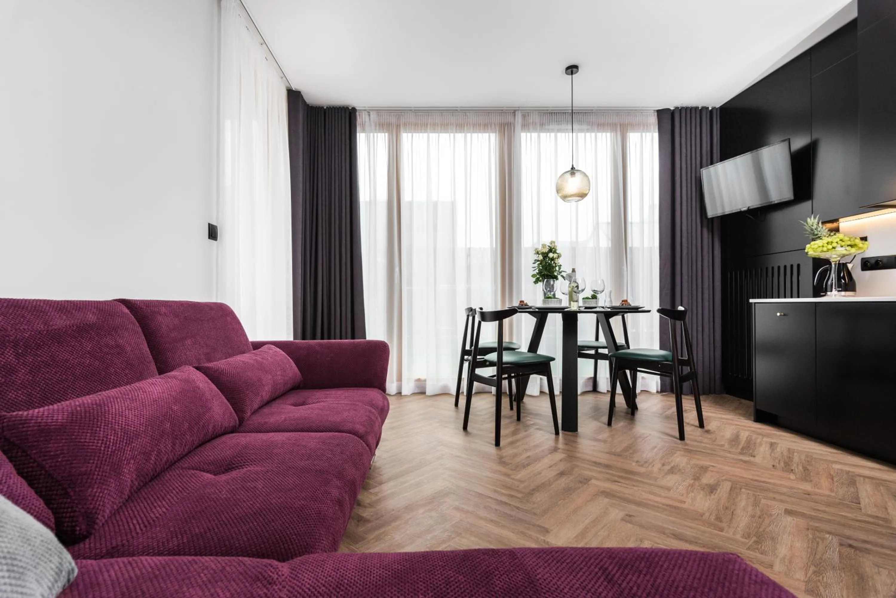 TV and multimedia in Moss Apartment