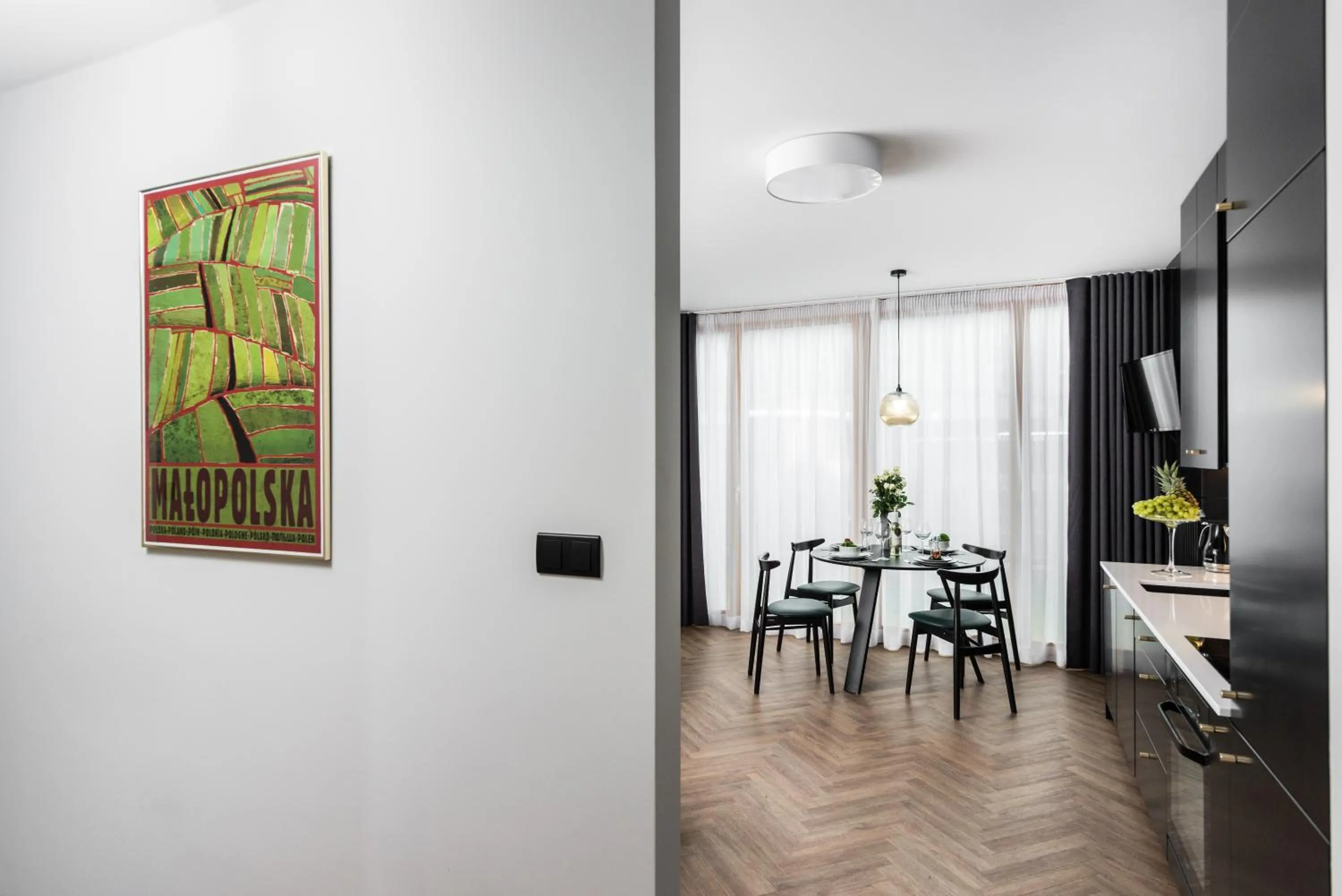 TV and multimedia in Moss Apartment