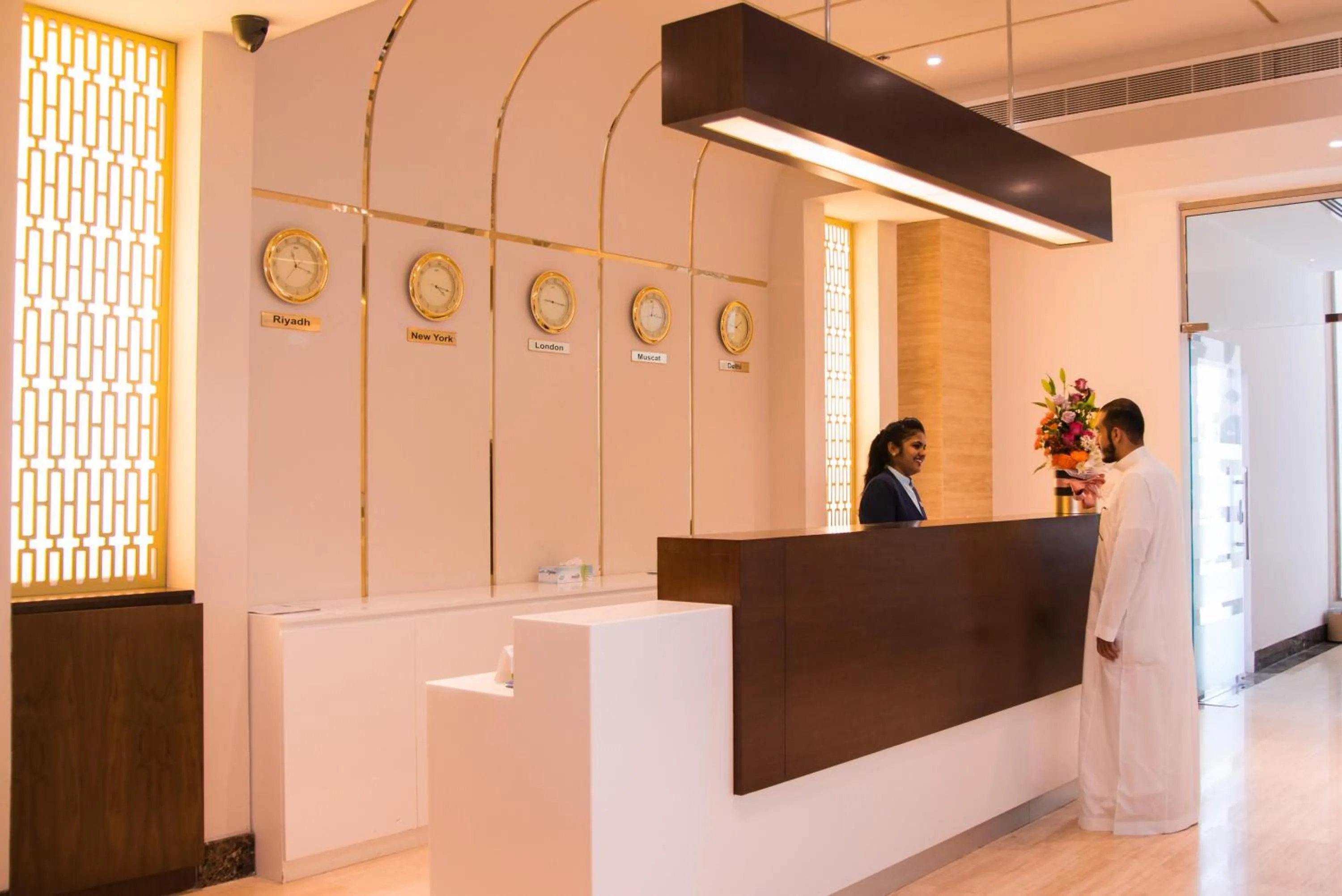 Lobby or reception in City Park Hotel Apartments