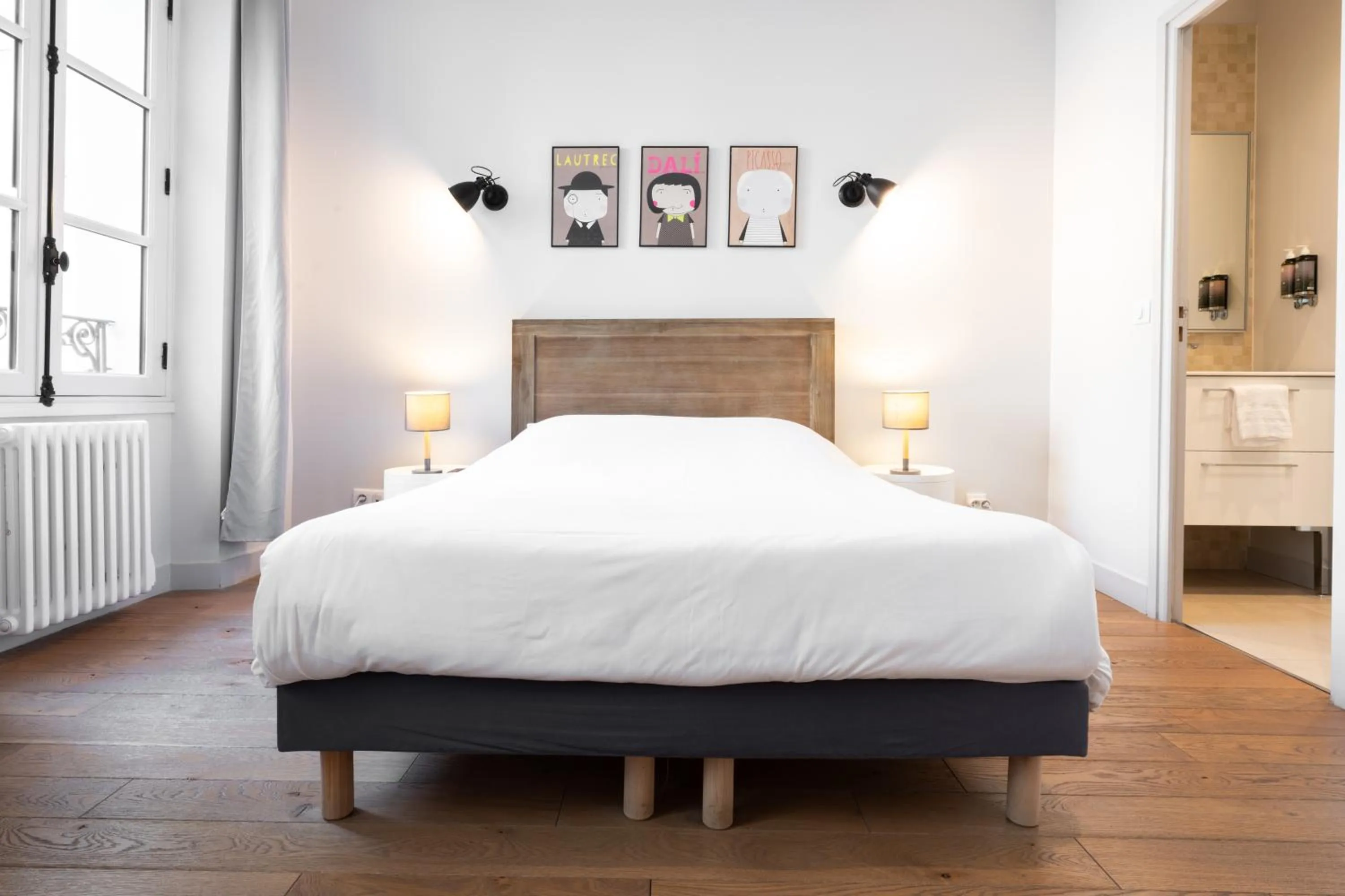 Bed in Apparts de l'Oncle Louis