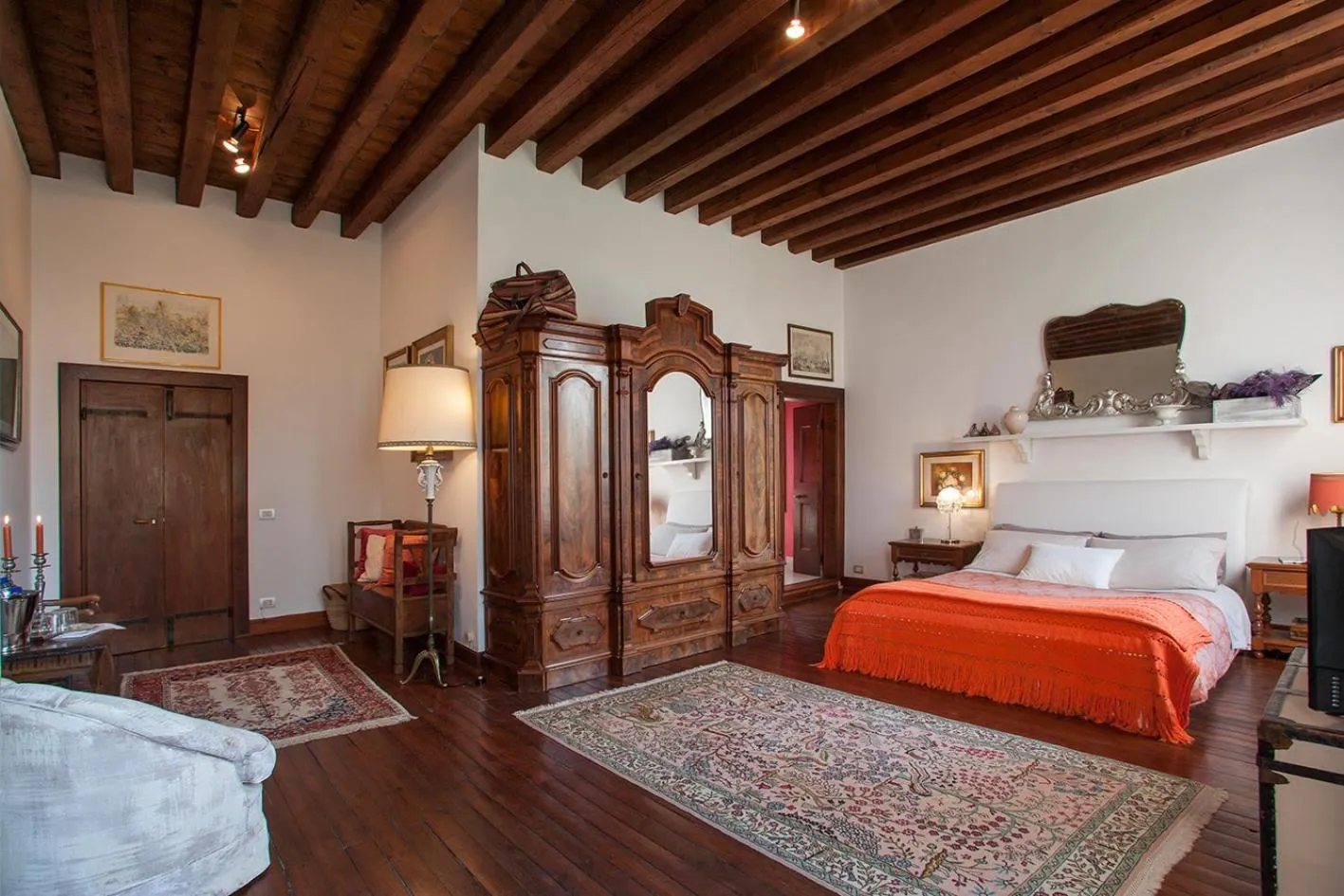 Bedroom, Bed in Villa Irene