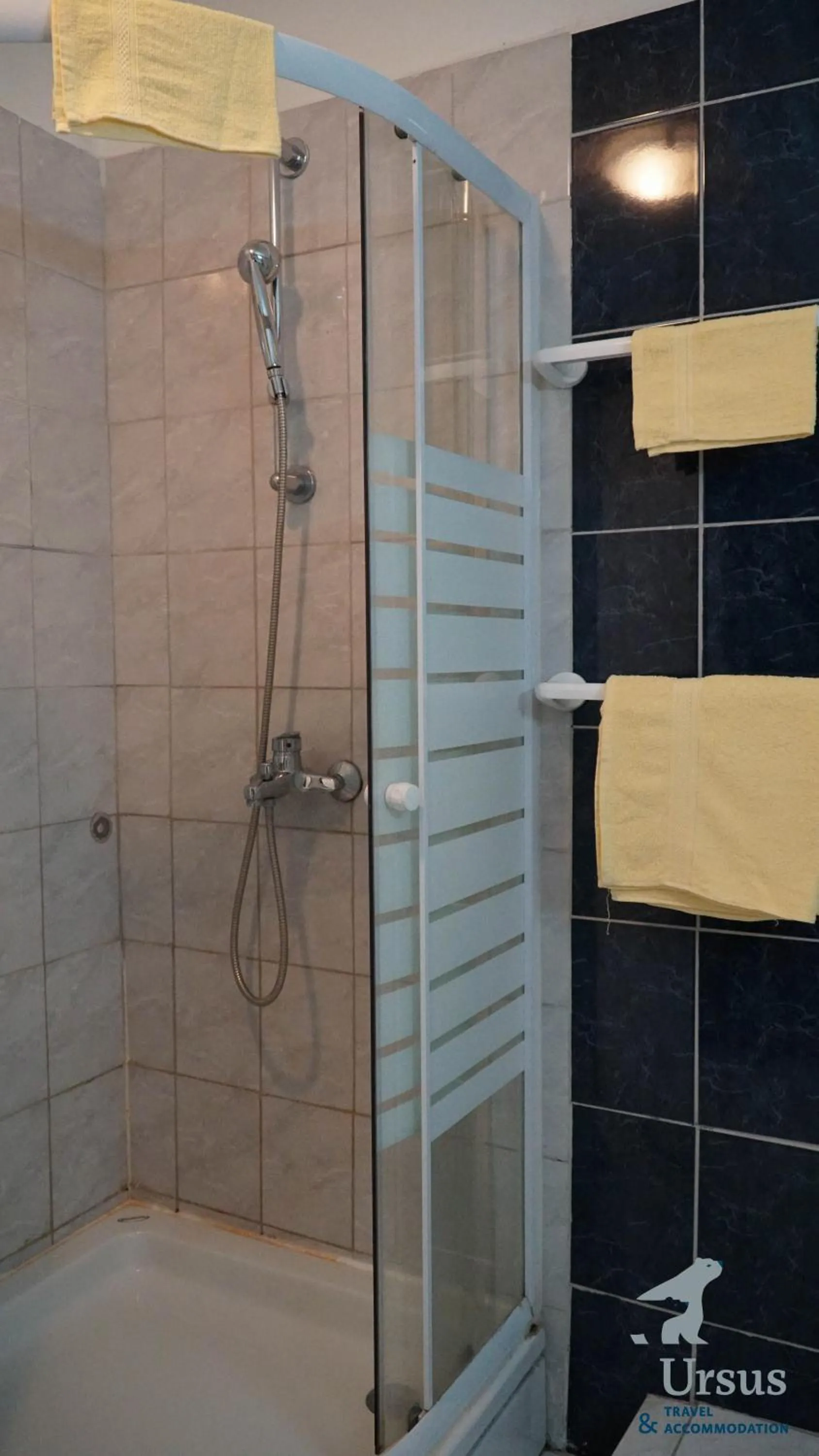 Shower in Duplex Apartment Tinel