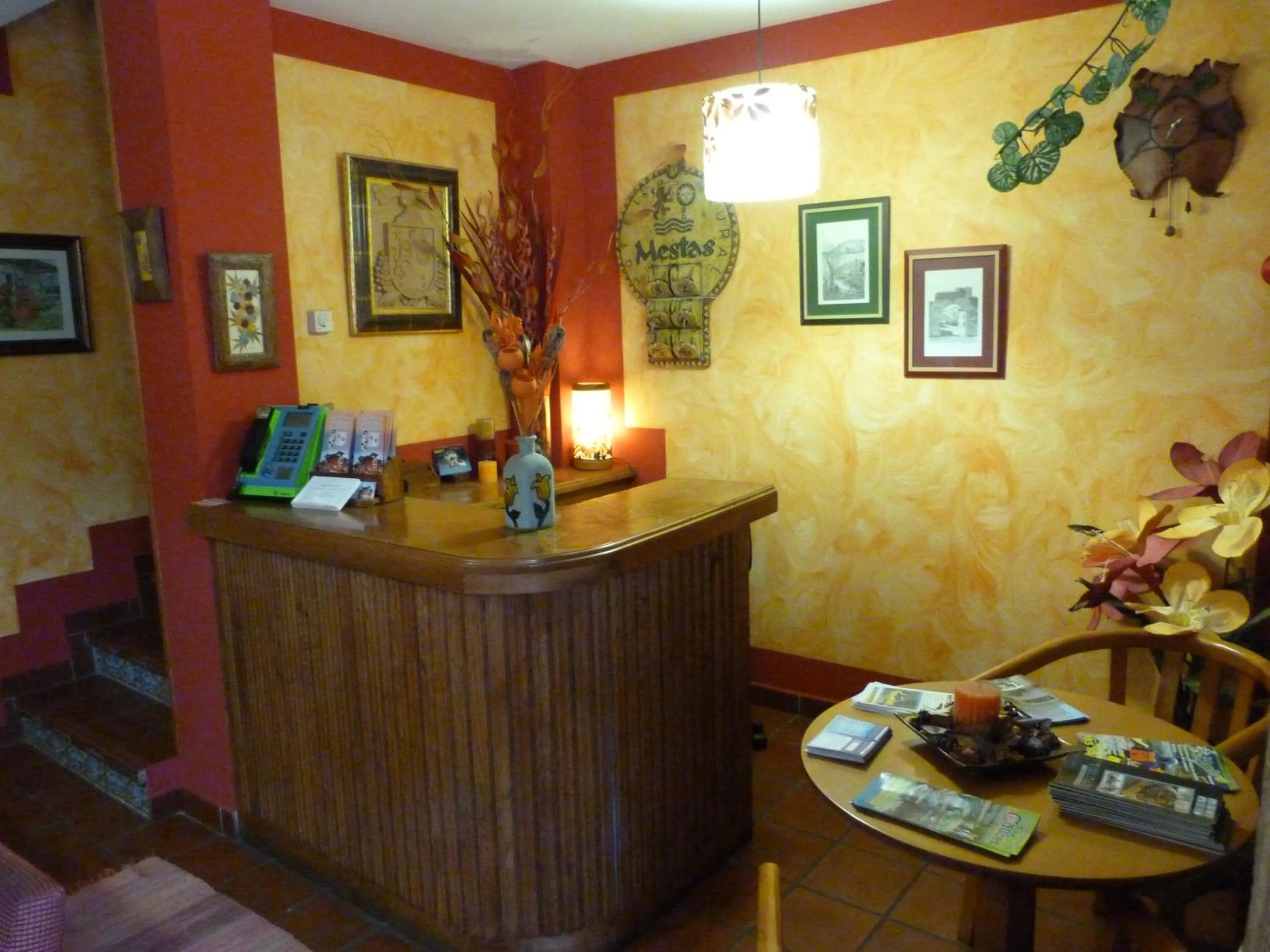 Lobby or reception in Hotel Mestas