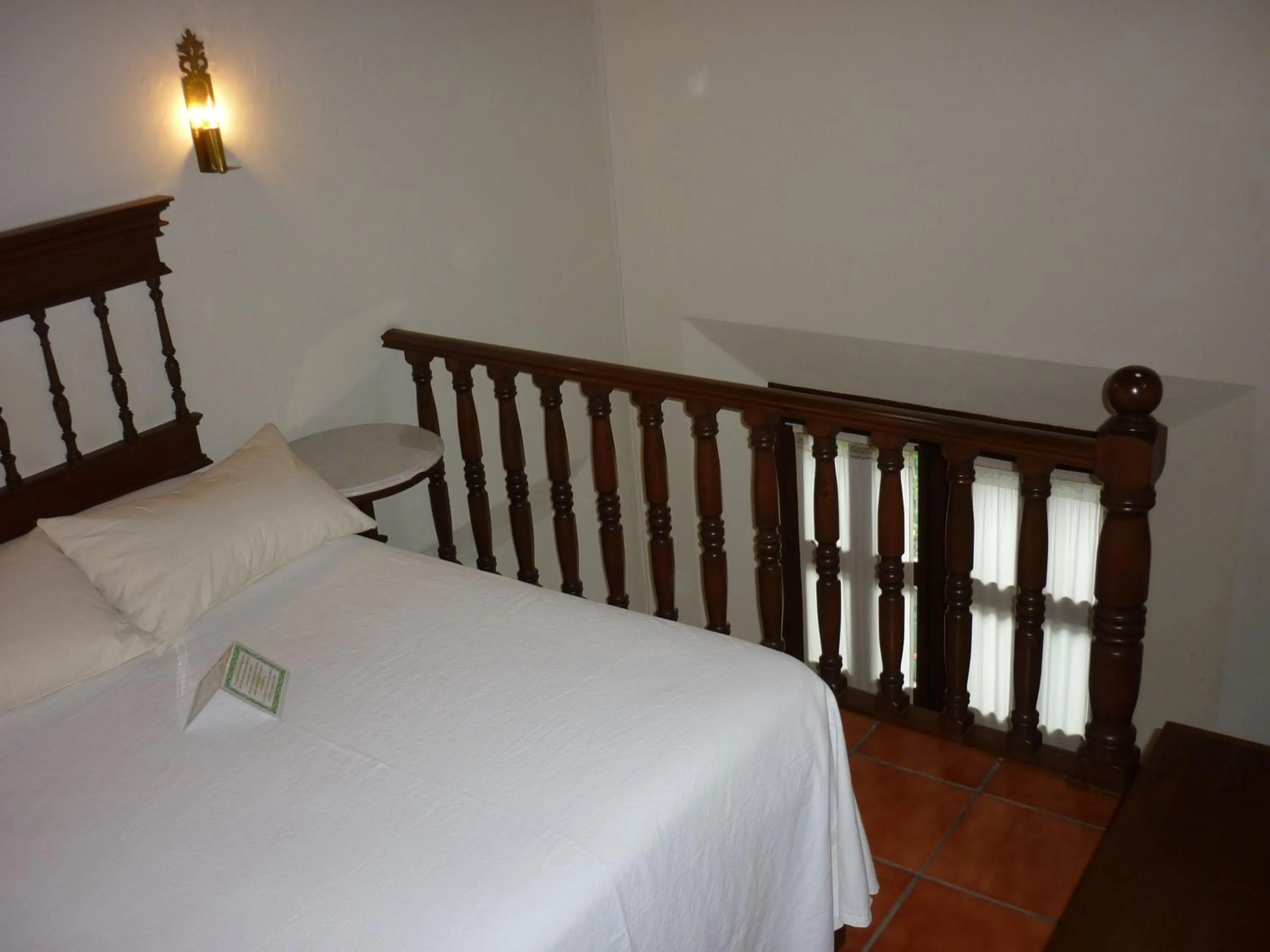 Bed in Meson del Alferez Coatepec