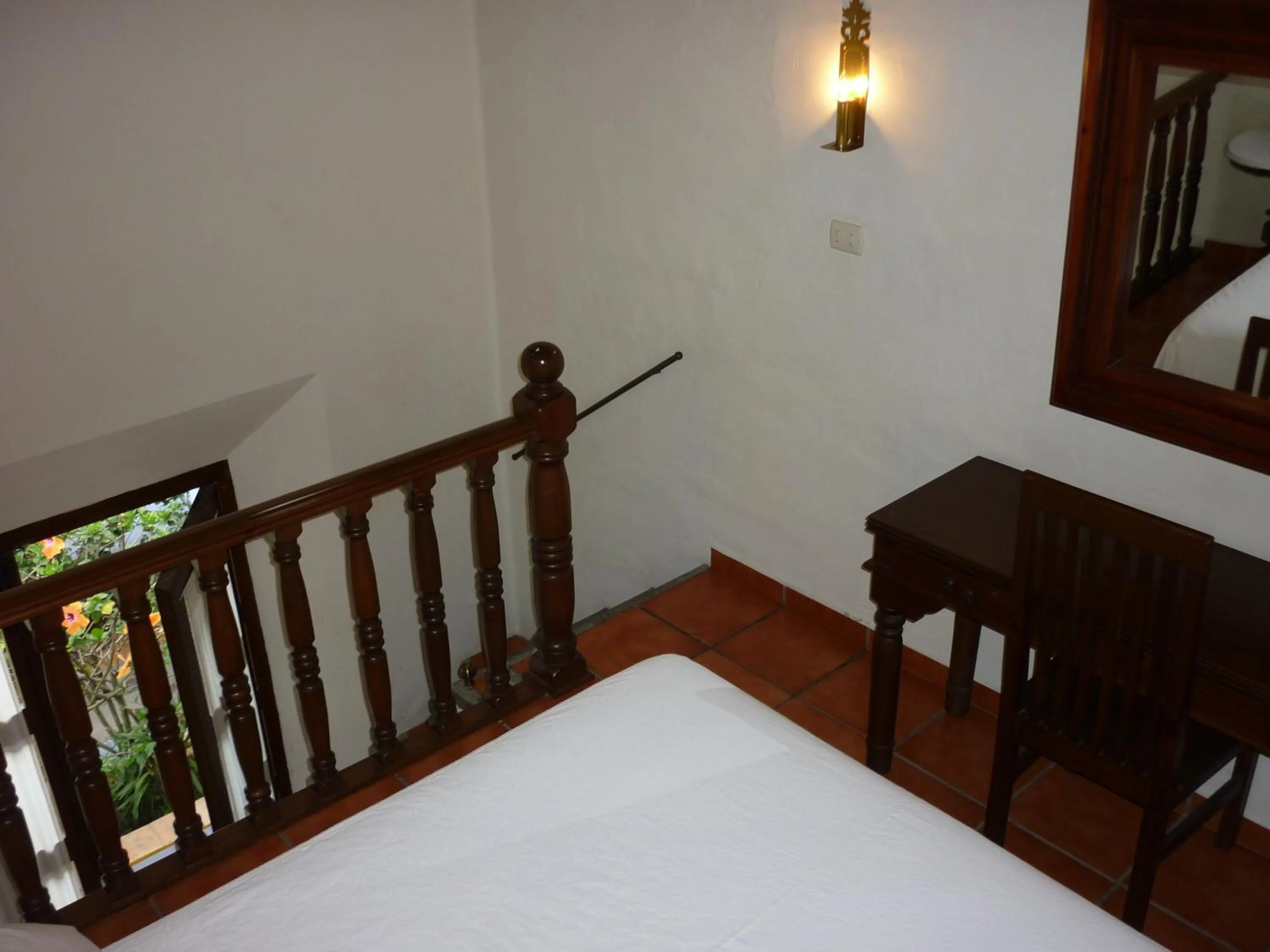 Bed in Meson del Alferez Coatepec
