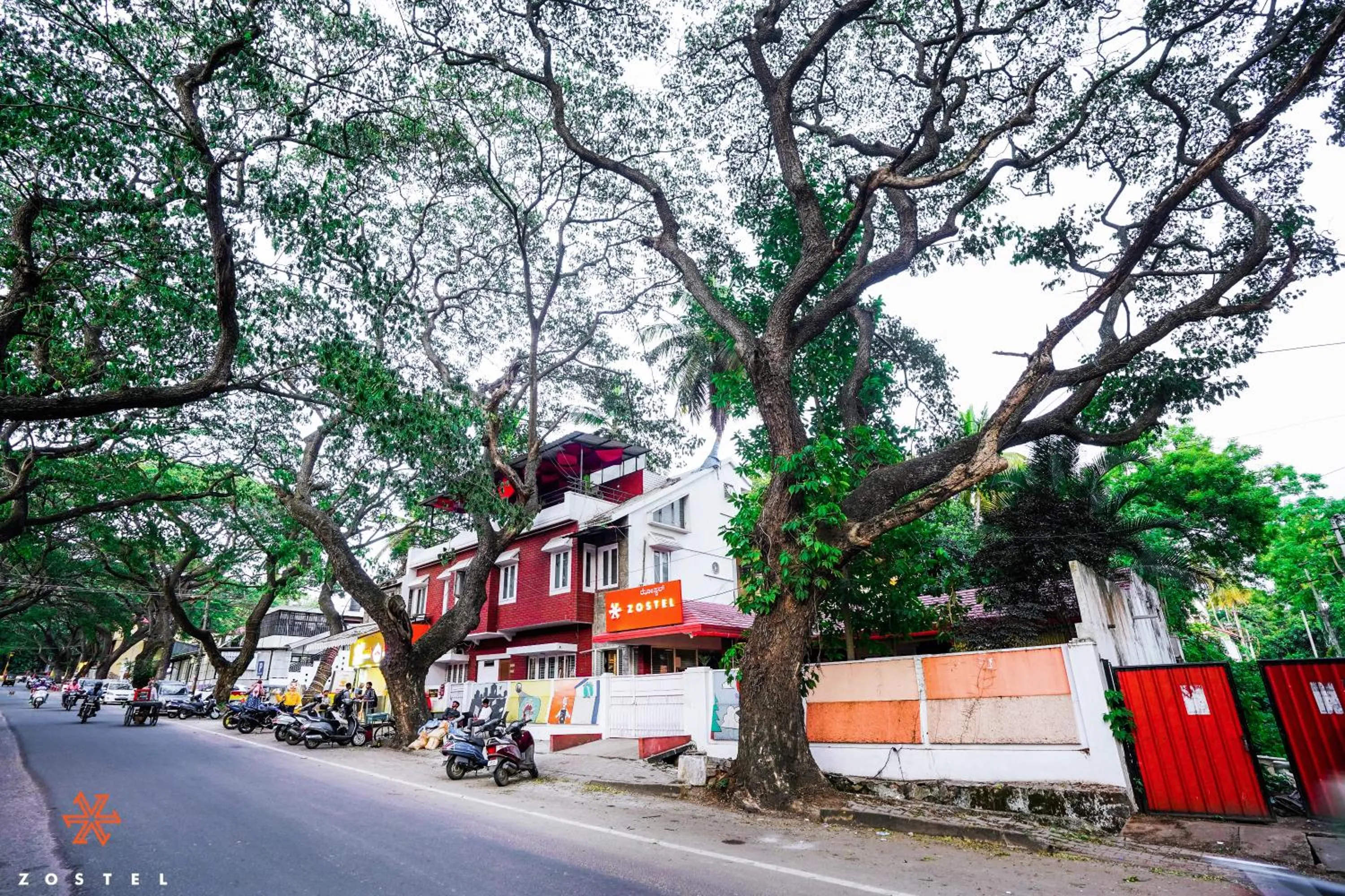 Property building in Zostel Mysore