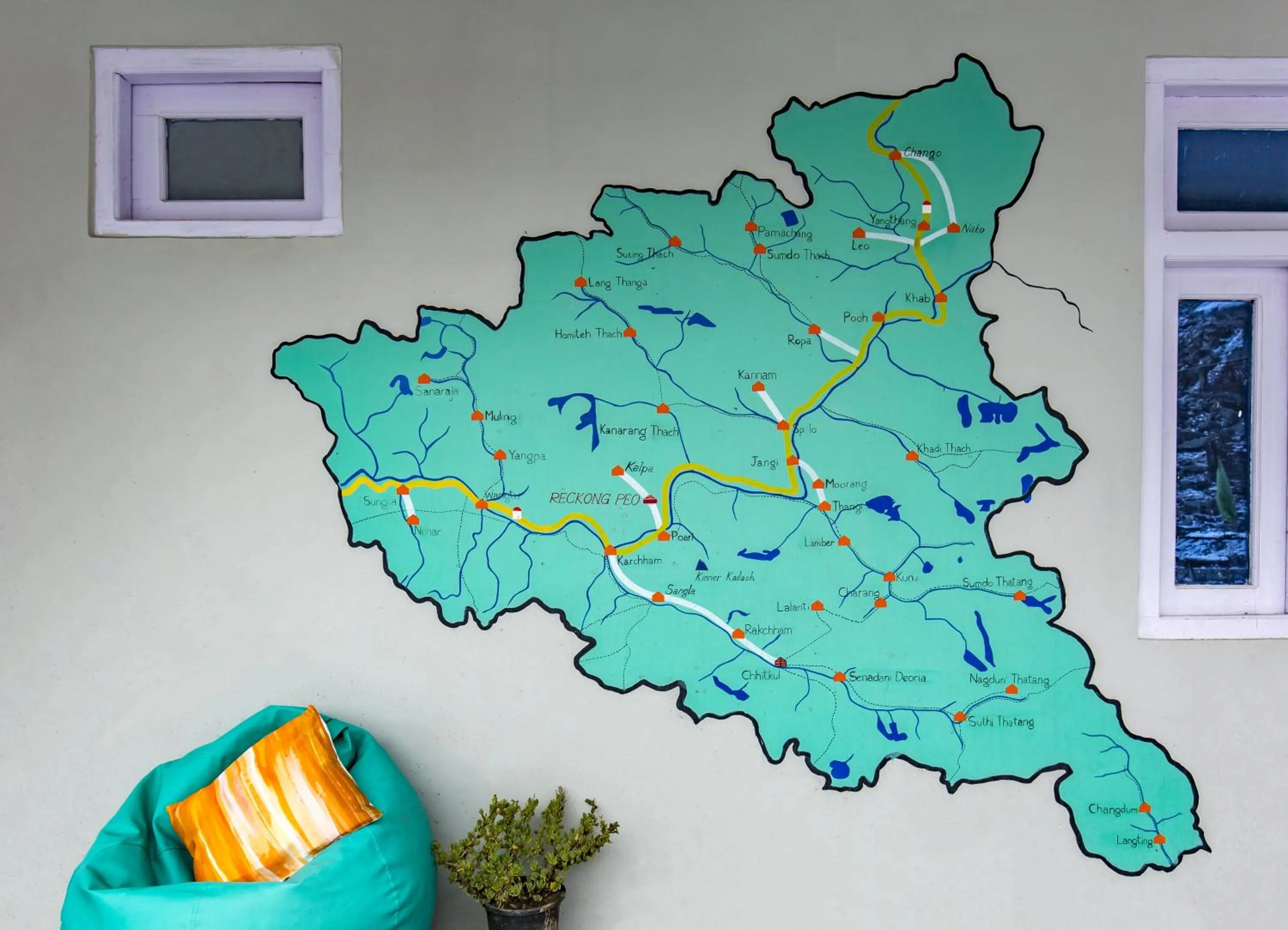 Property building in Zostel Chitkul