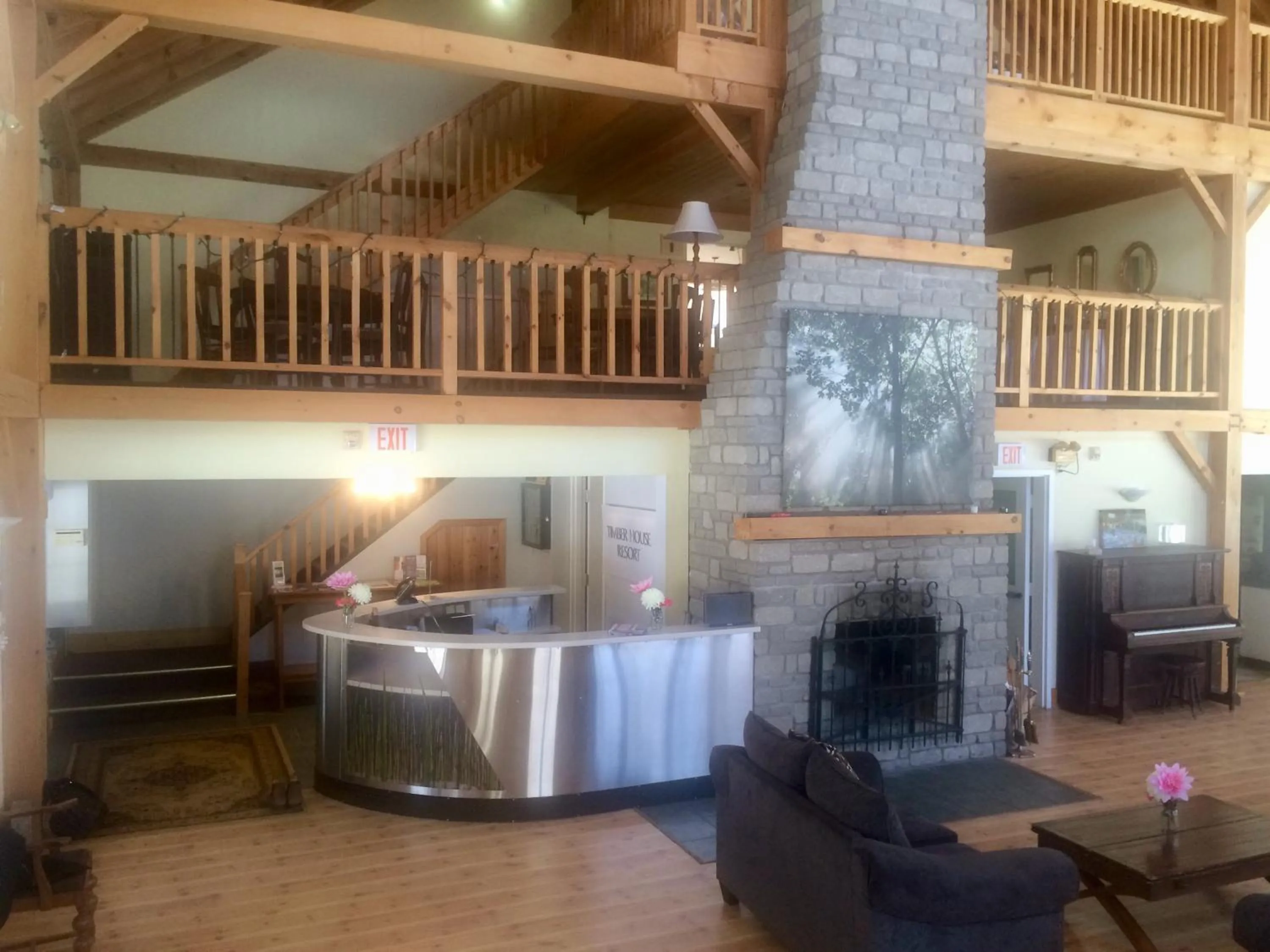 Lobby or reception in Timber House Resort