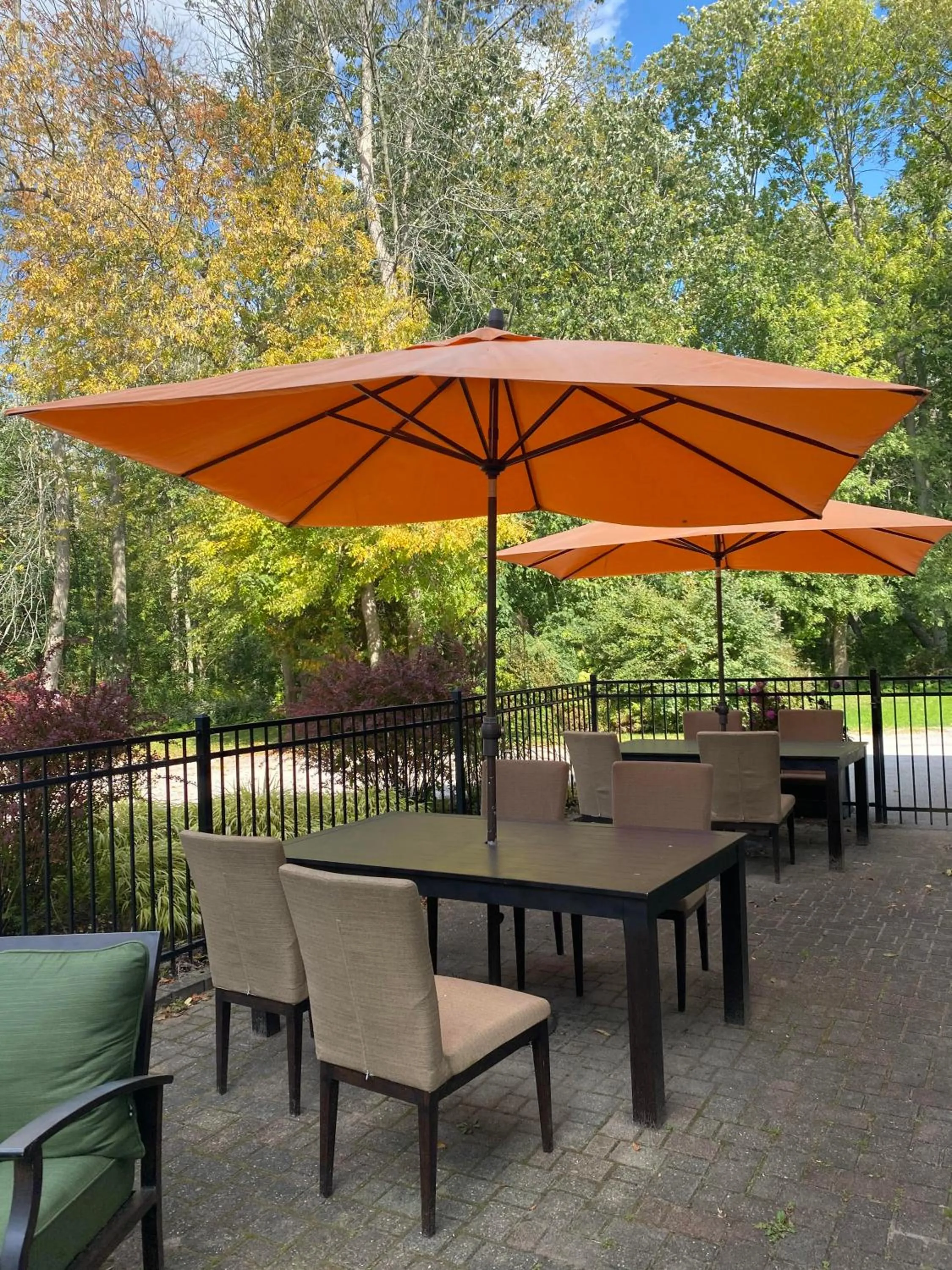 Patio in Timber House Resort
